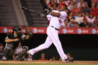 Los Angeles Angels Outfielder Garret Anderson
