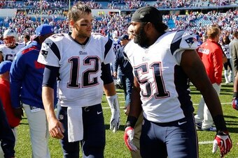 There's a stark contrast between the Pats' O and D right now.