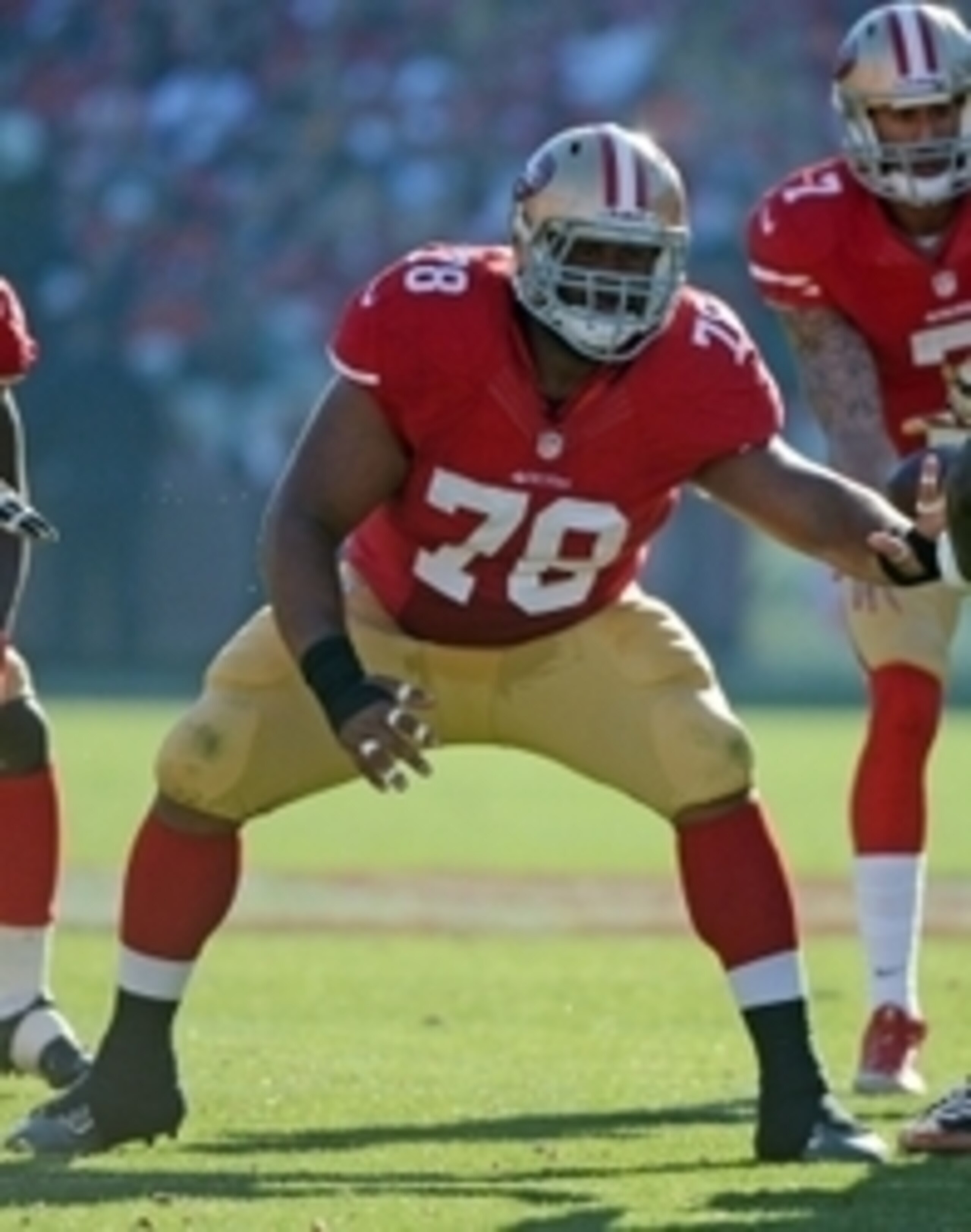 Joe Looney started in place of Alex Boone against the Cowboys.