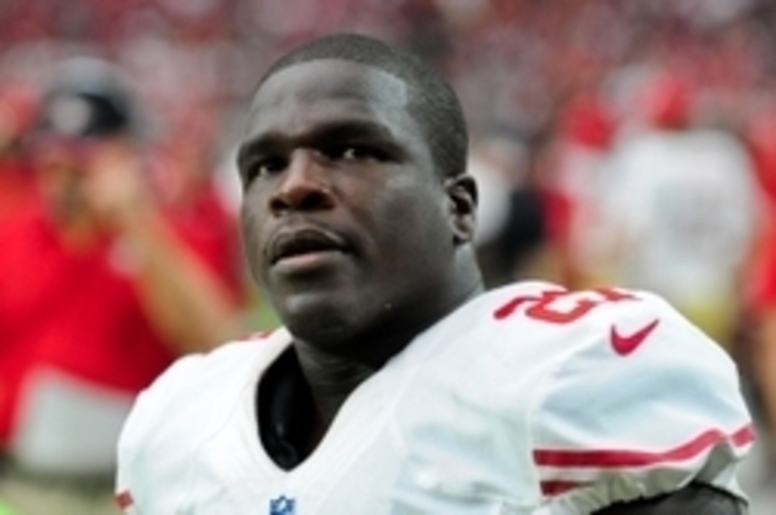 Frank Gore's expression is worth a thousand words.