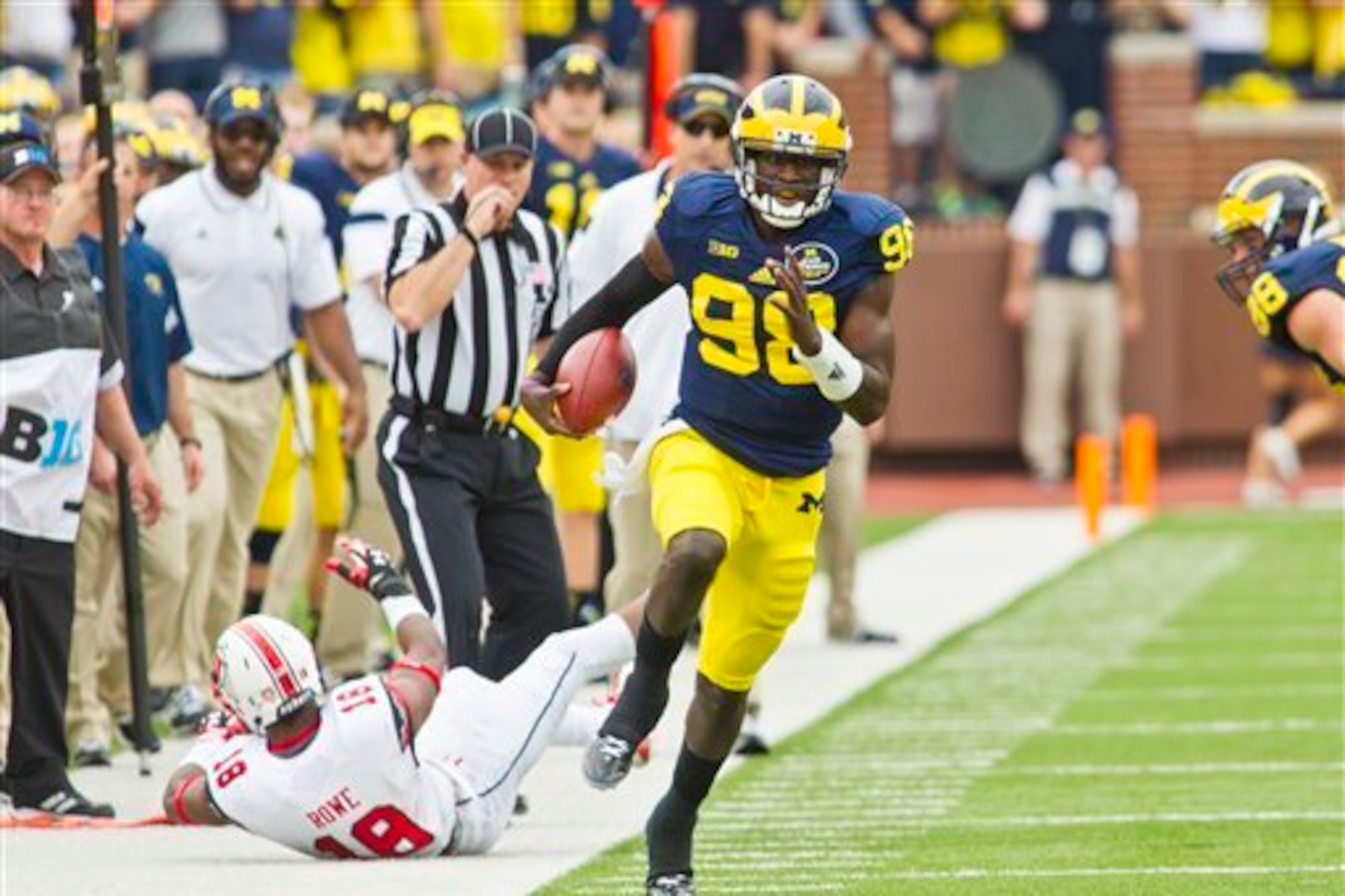 Michigan quarterback Devin Gardner is in danger of losing his starting job for the struggling Wolverines.