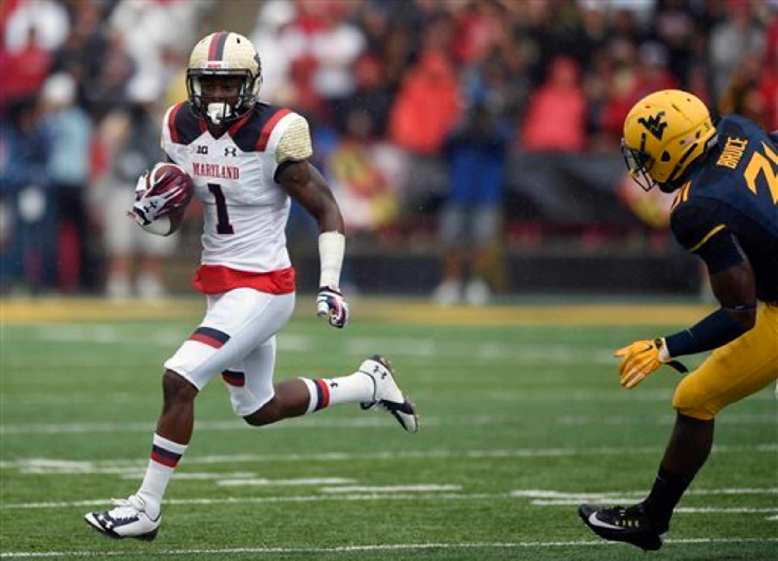 Stefon Diggs and Maryland have made a solid first impression in the Big Ten.