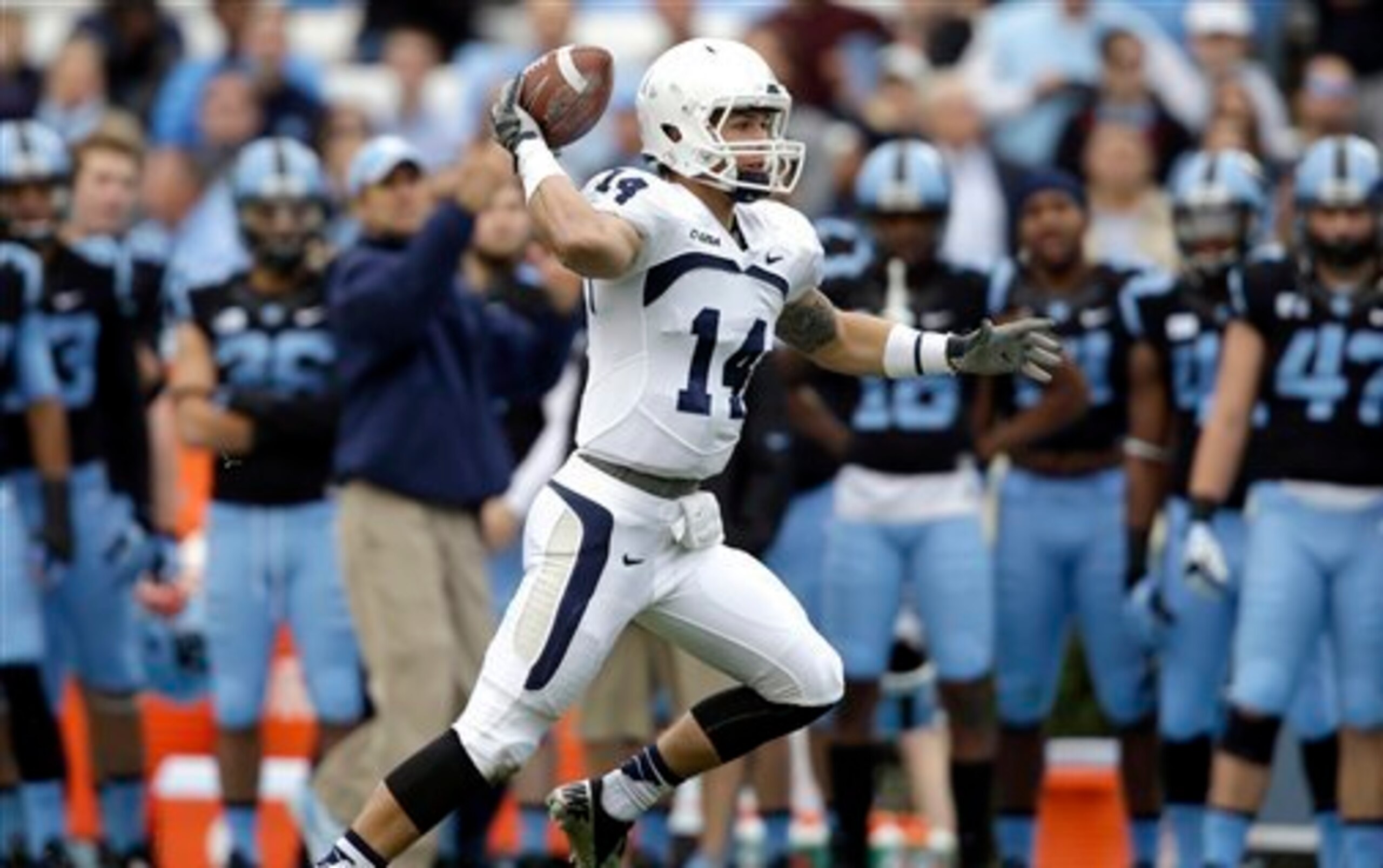 Taylor Heinicke and Old Dominion have made a strong transition to Conference USA.