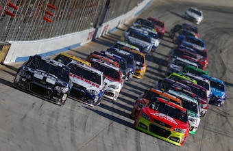 Sprint Cup action at Dover International Speedway