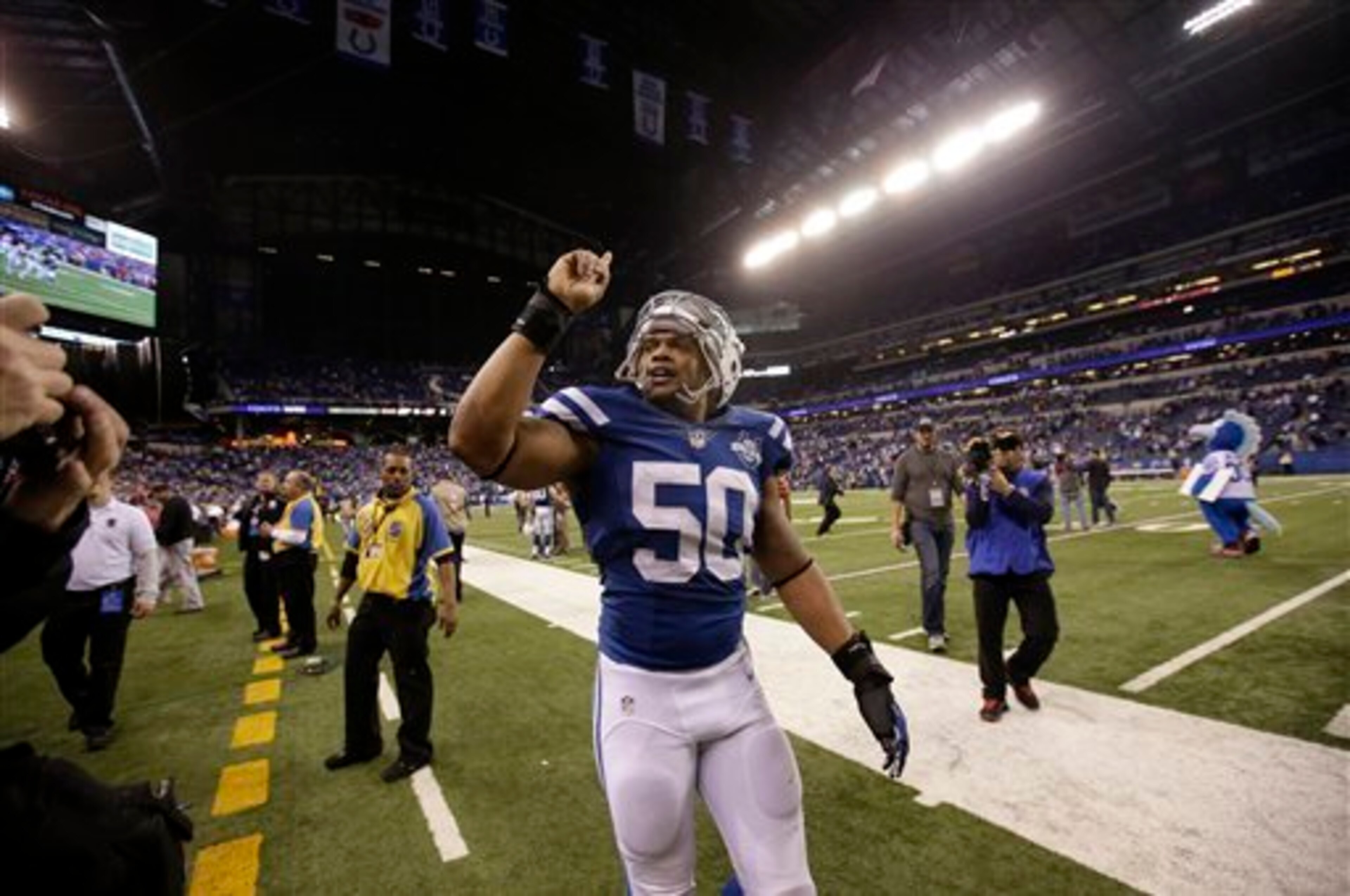 Jerrell Freeman hasn't played since Week 1. Jerrell Freeman hasn't played since Week 1.