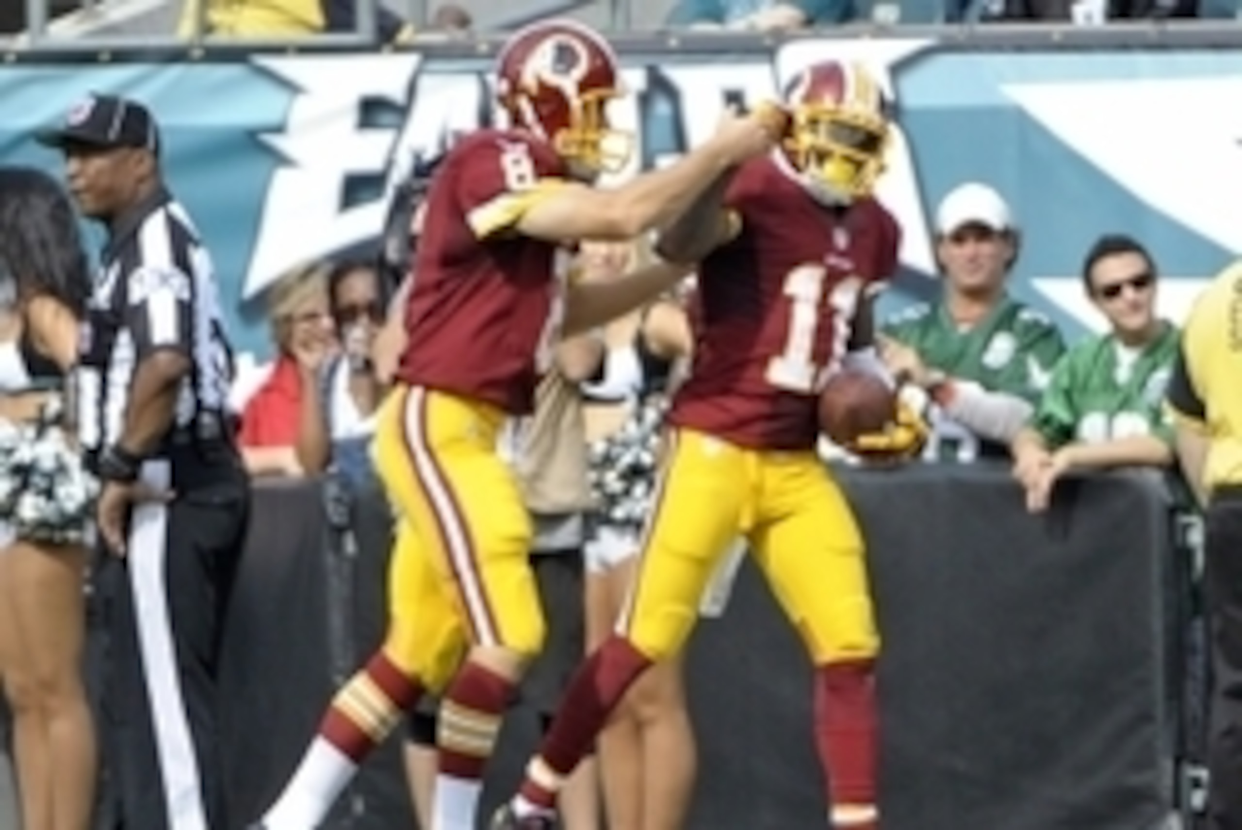 Kirk Cousins will hope to be celebrating after the  Thursday night game against the Giants.