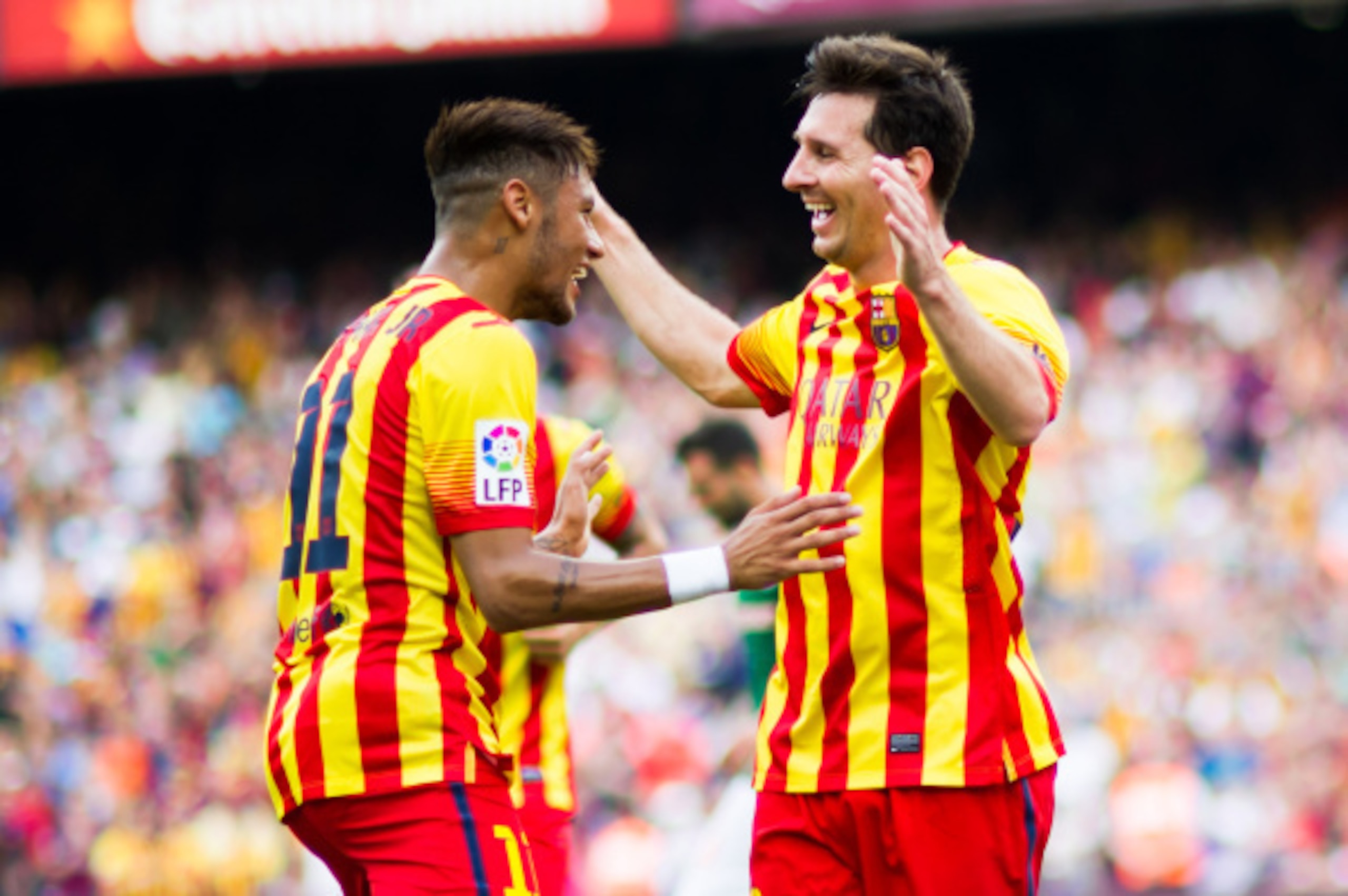 Neymar and Messi have both enjoyed a fine start to the season.