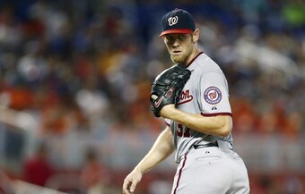 What will Stephen Strasburg do in his first postseason after sitting out October in 2012?