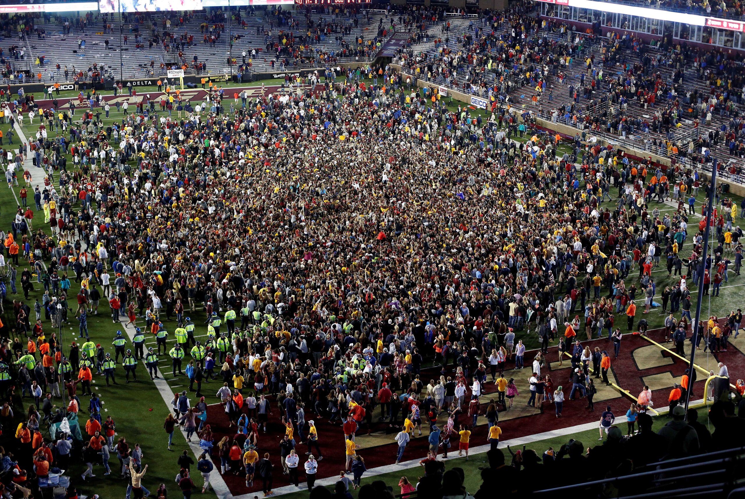 October promises to be a crazy month and likely will involve several fanbases storming the field in celebration. October promises to be a crazy month and likely will involve several fanbases storming the field in celebration.