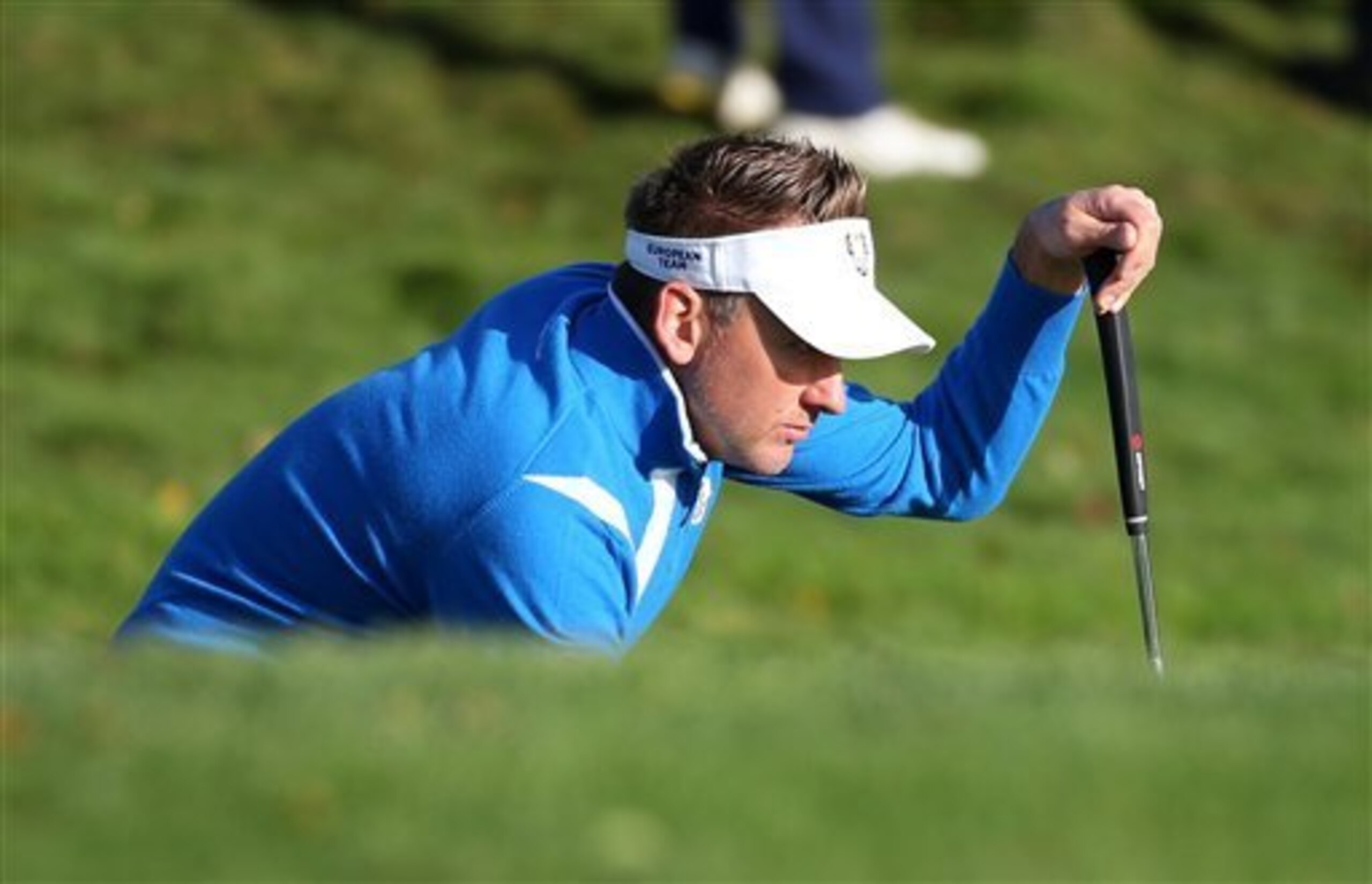 It was a rough morning all around for Ian Poulter.