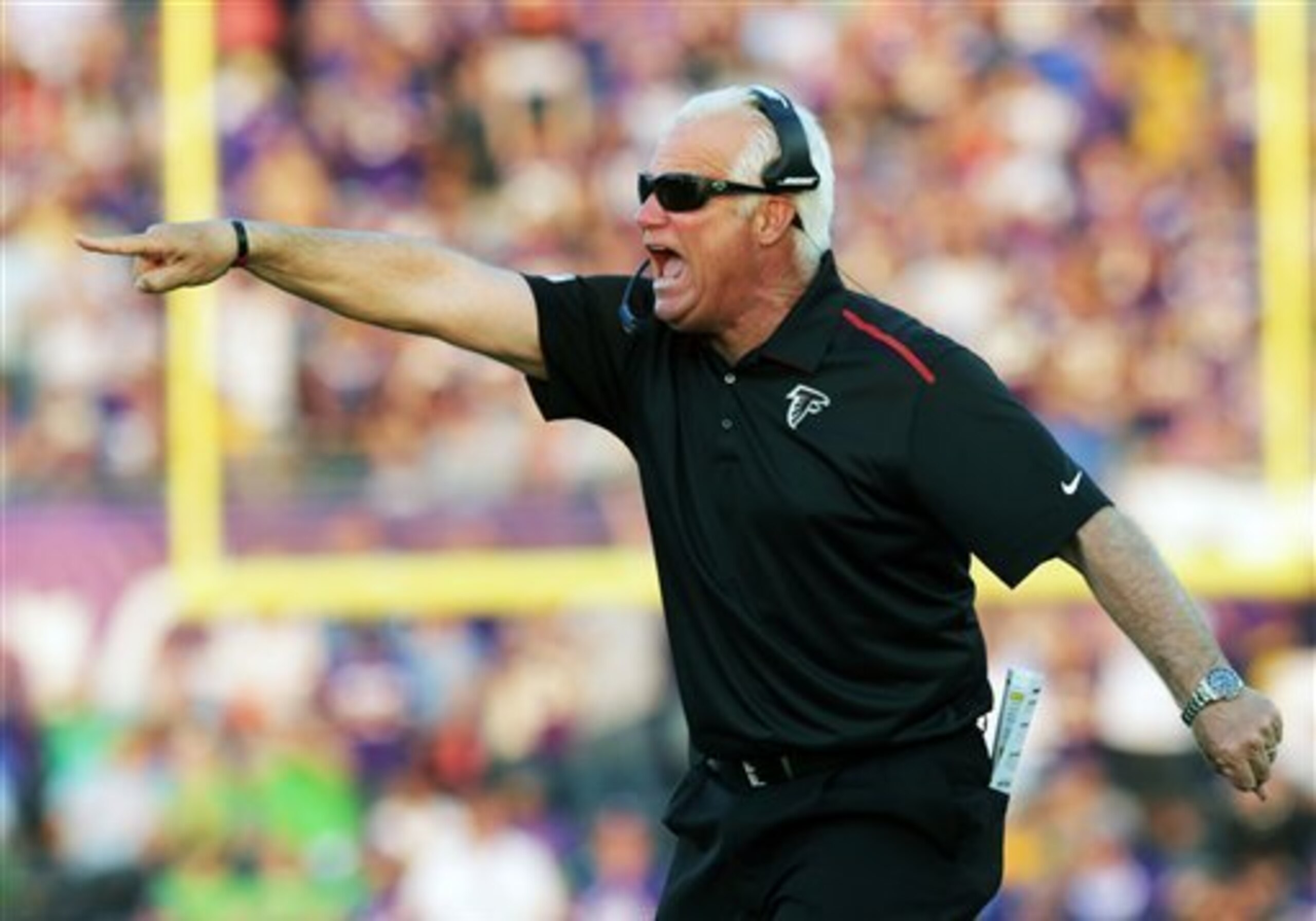 Falcons Head Coach Mike Smith