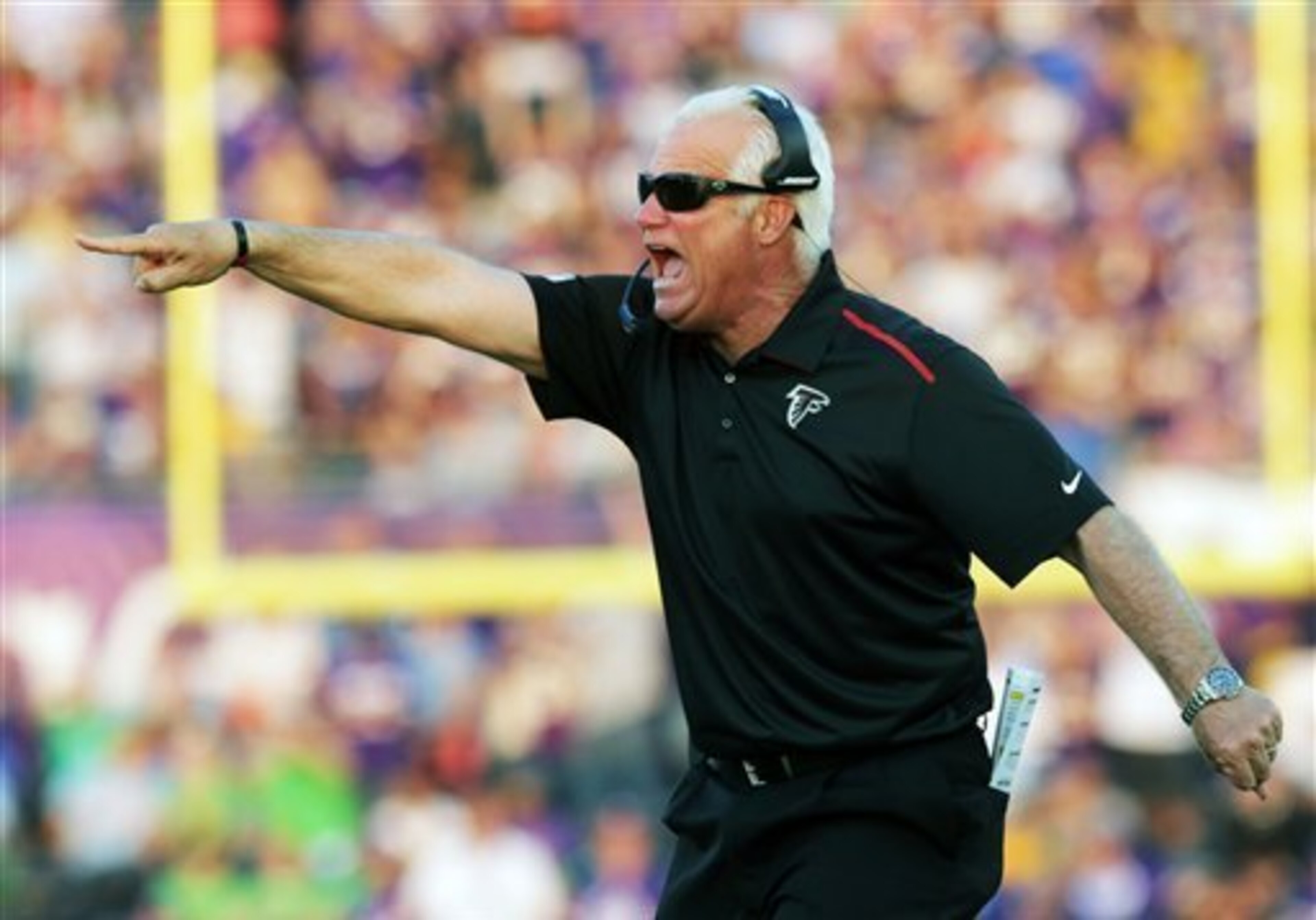 Falcons Head Coach Mike Smith