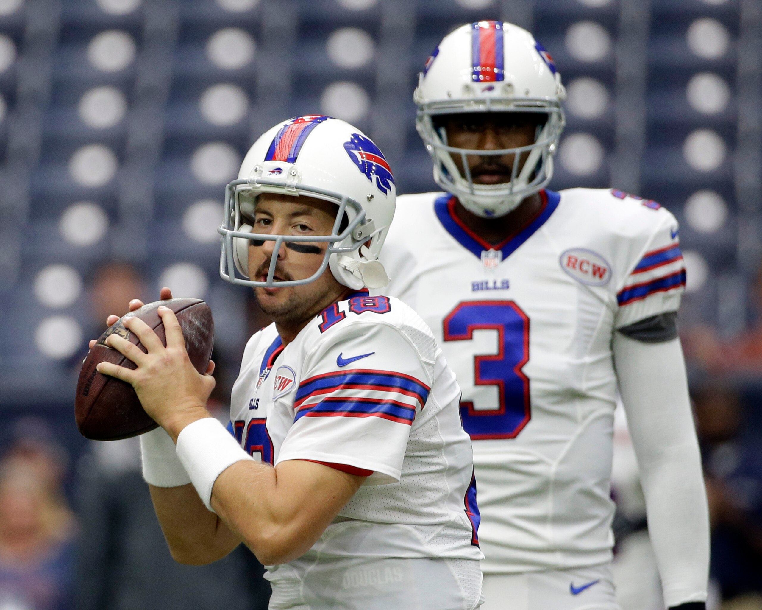 Bills QBs Kyle Orton and EJ Manuel