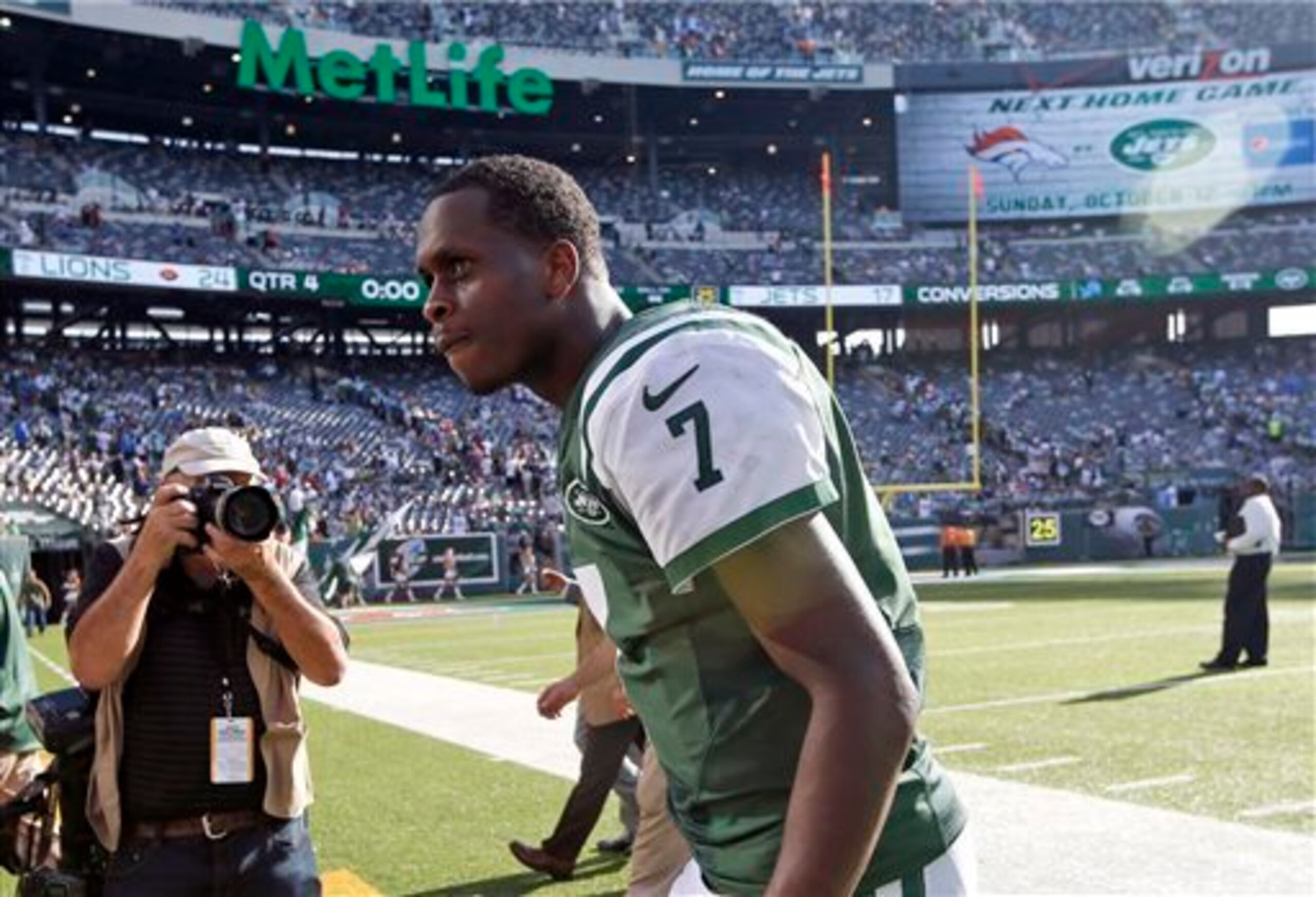Jets QB Geno Smith