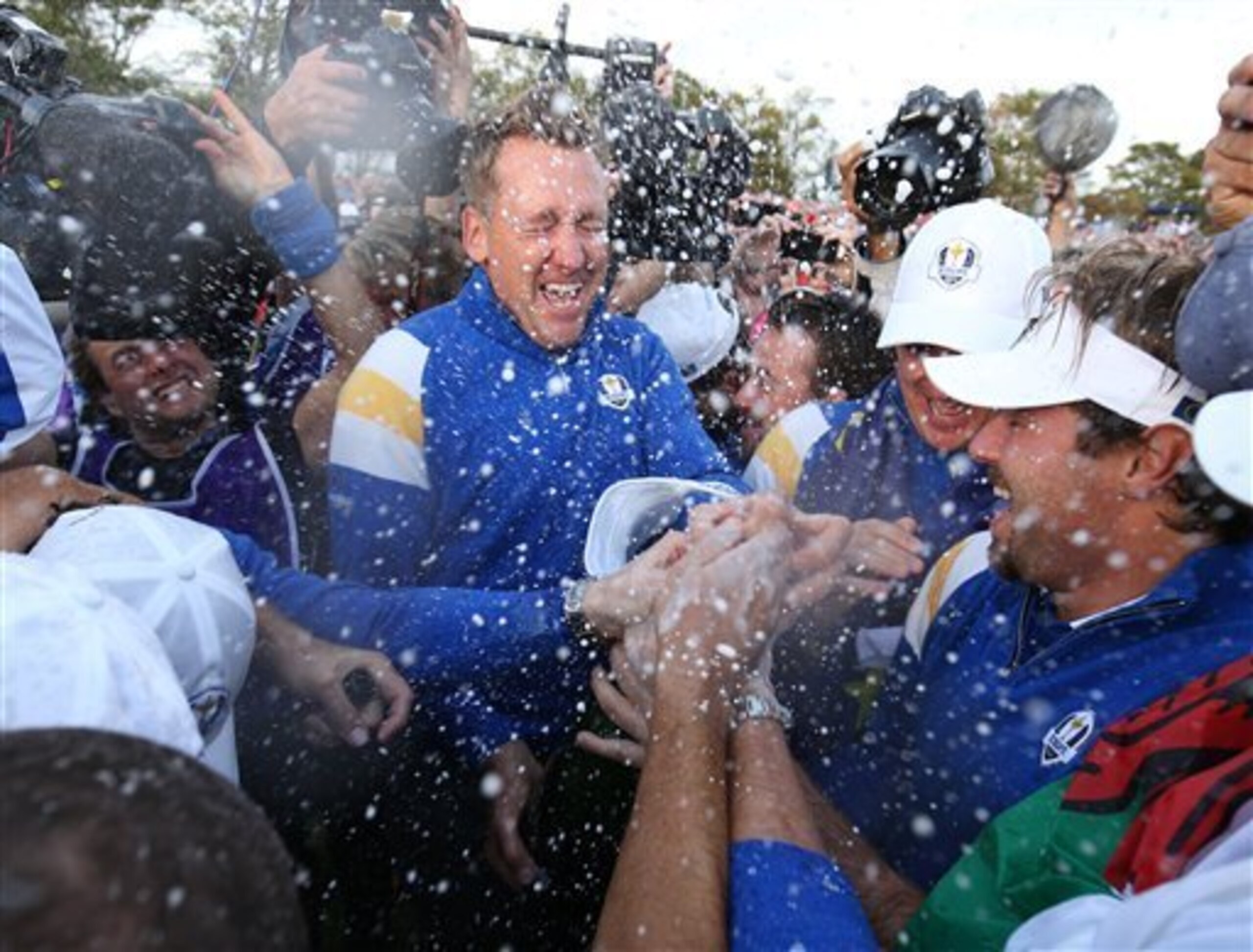 He certainly wasn't a conquering hero this time, but Ian Poulter was a good teammate.