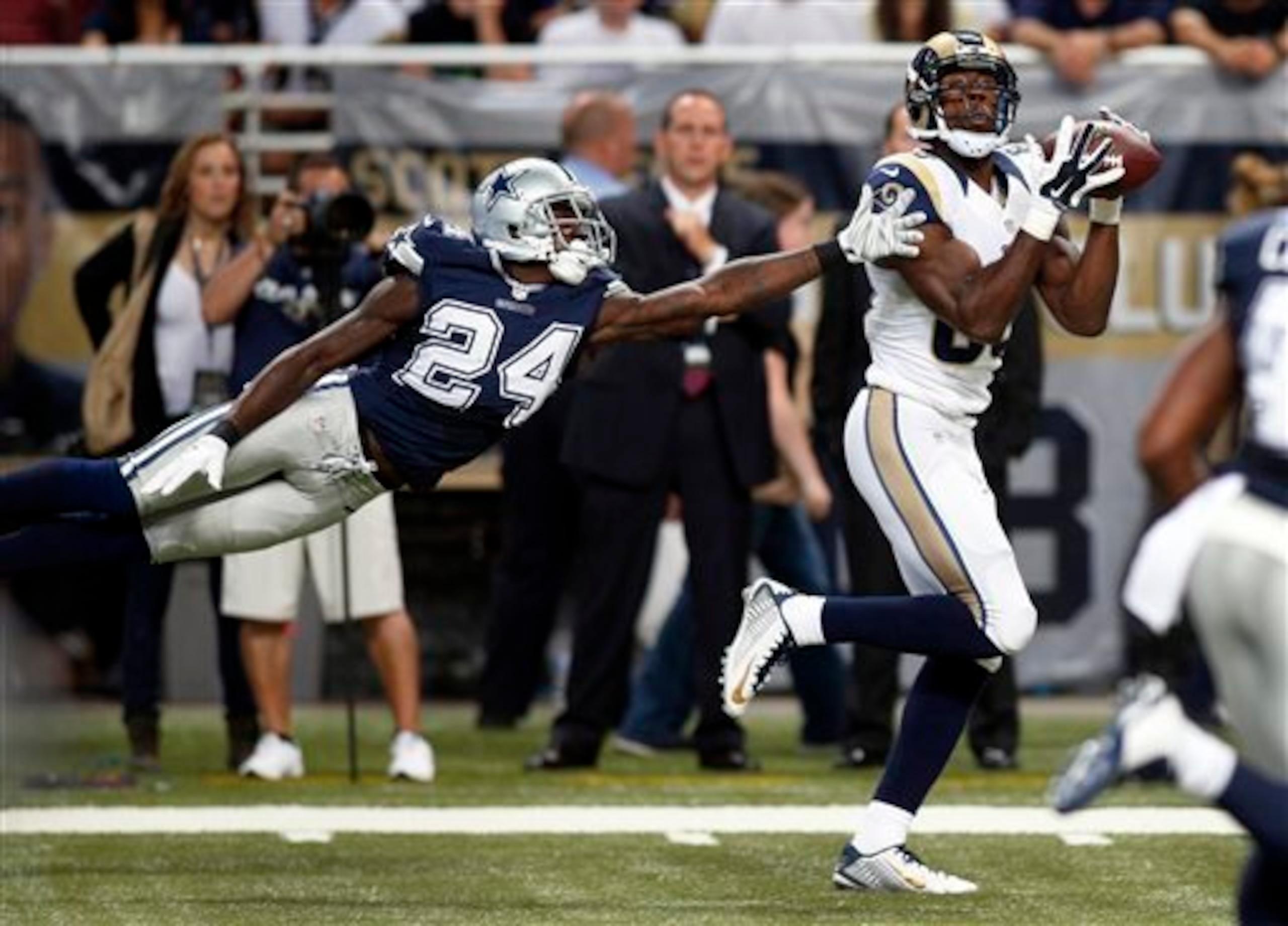 Claiborne gets beat much too often.