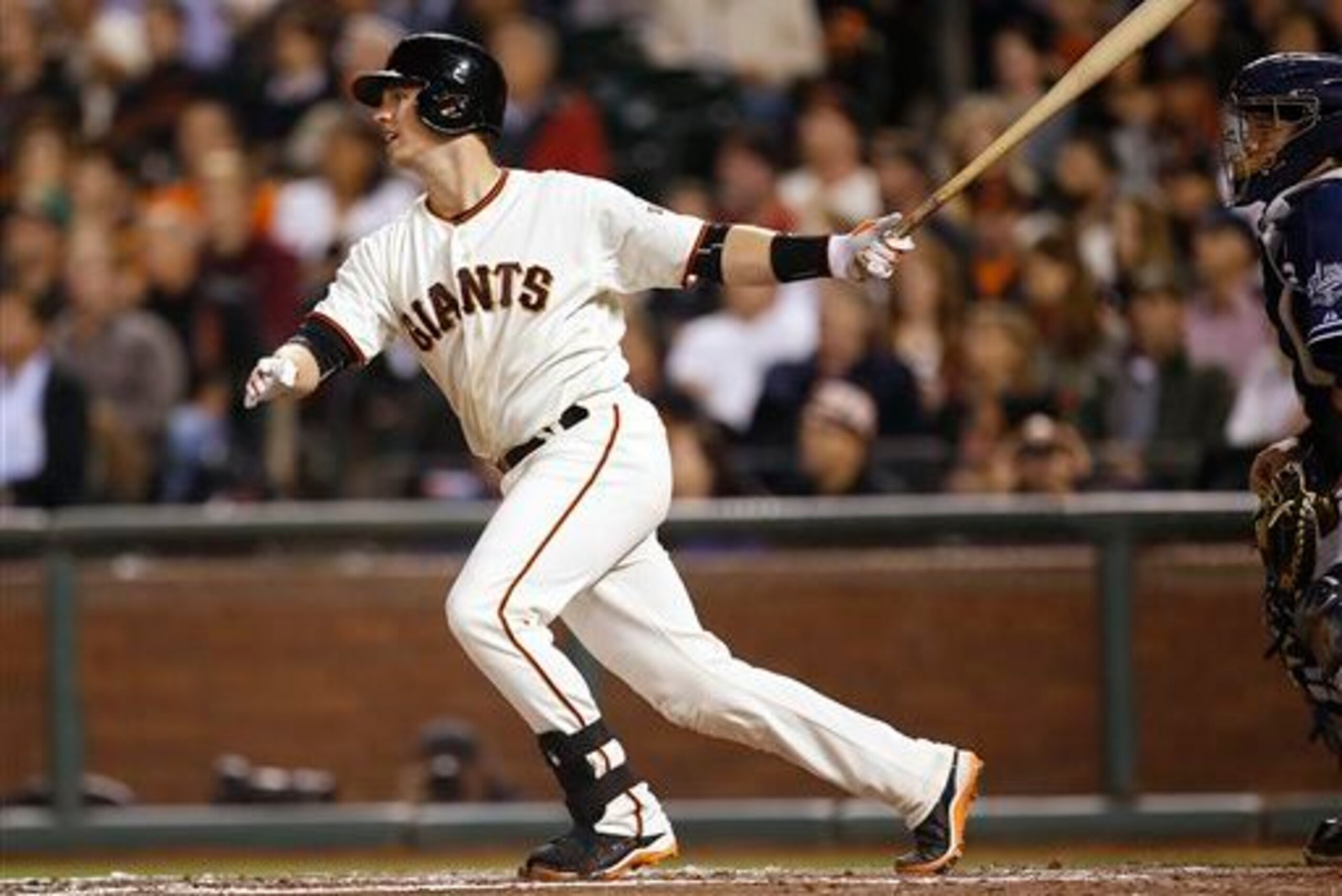 Buster Posey leads the Giants into the playoffs.