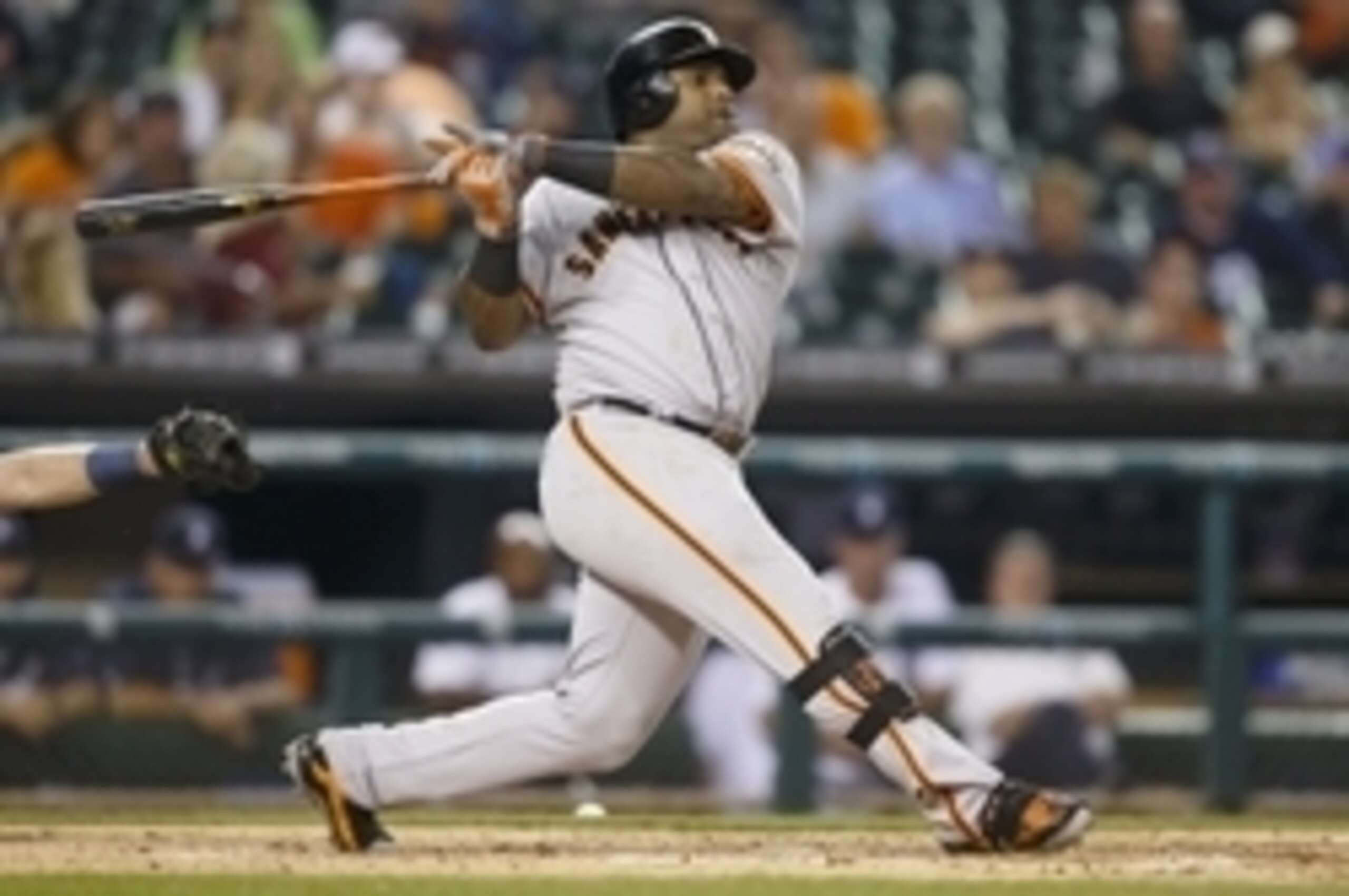 Pablo Sandoval has played a solid third base for the Giants this year.