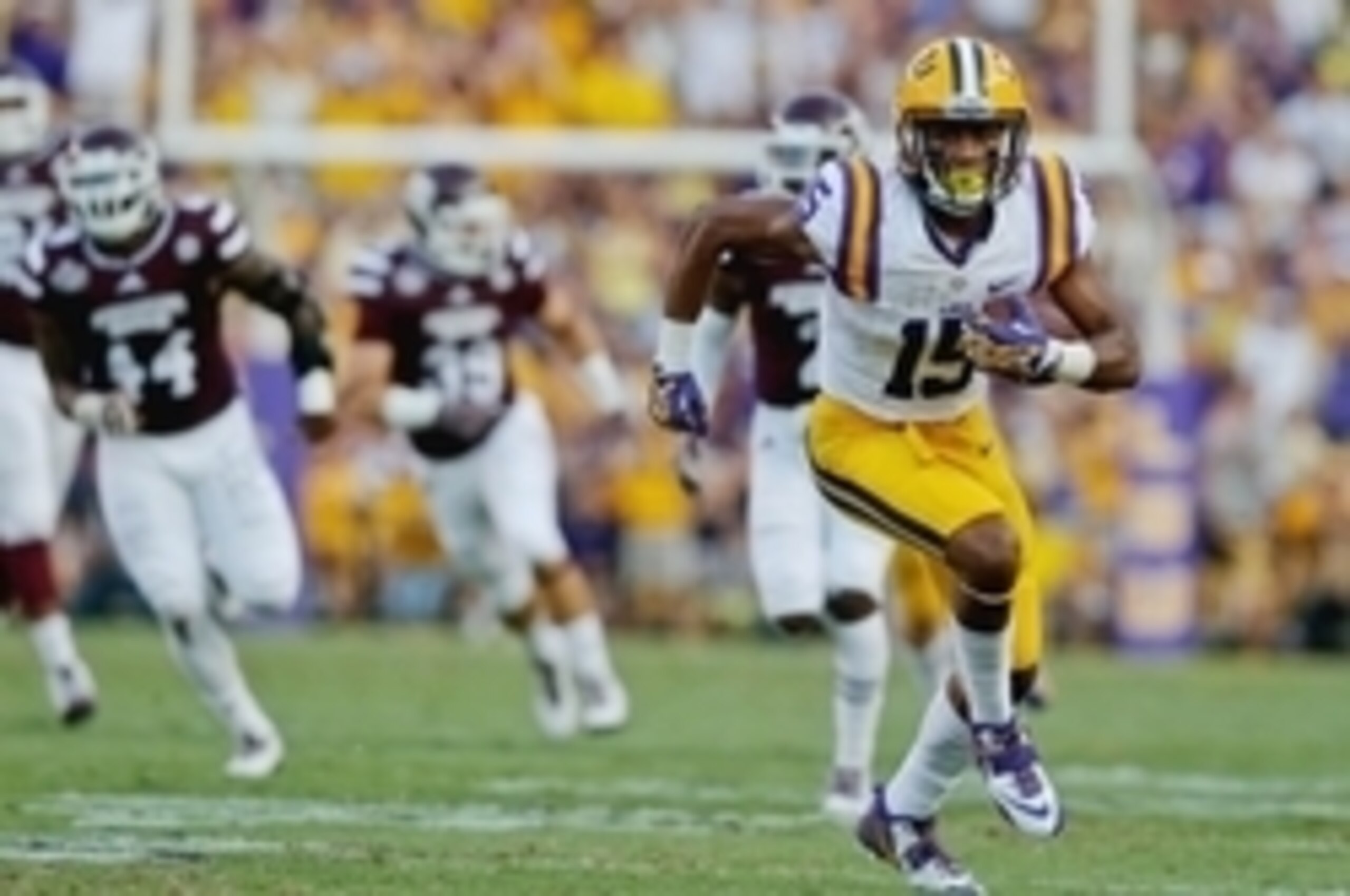 LSU receiver Malachi Dupre