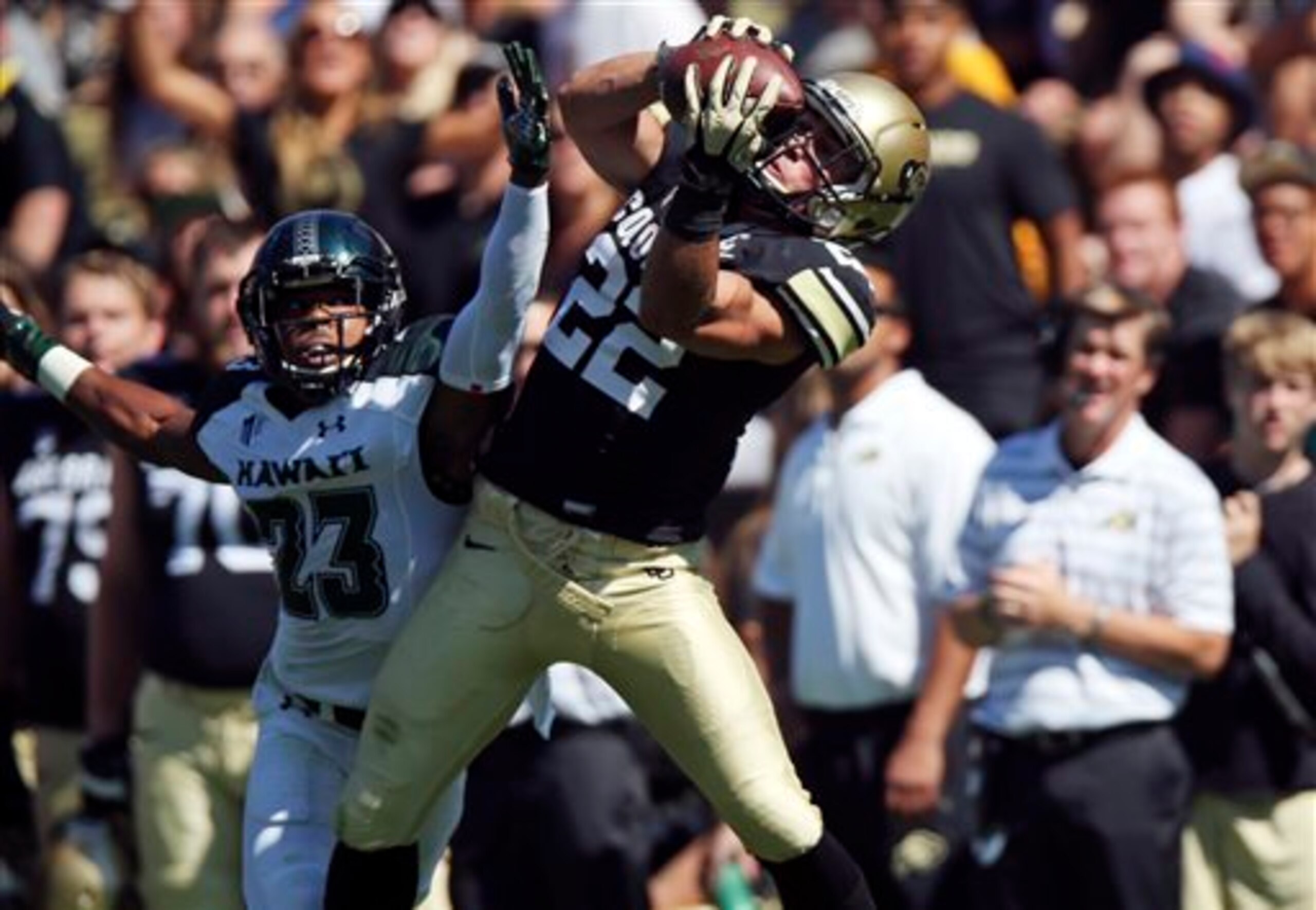 Colorado's Nelson Spruce is one of college football's most prolific receivers.