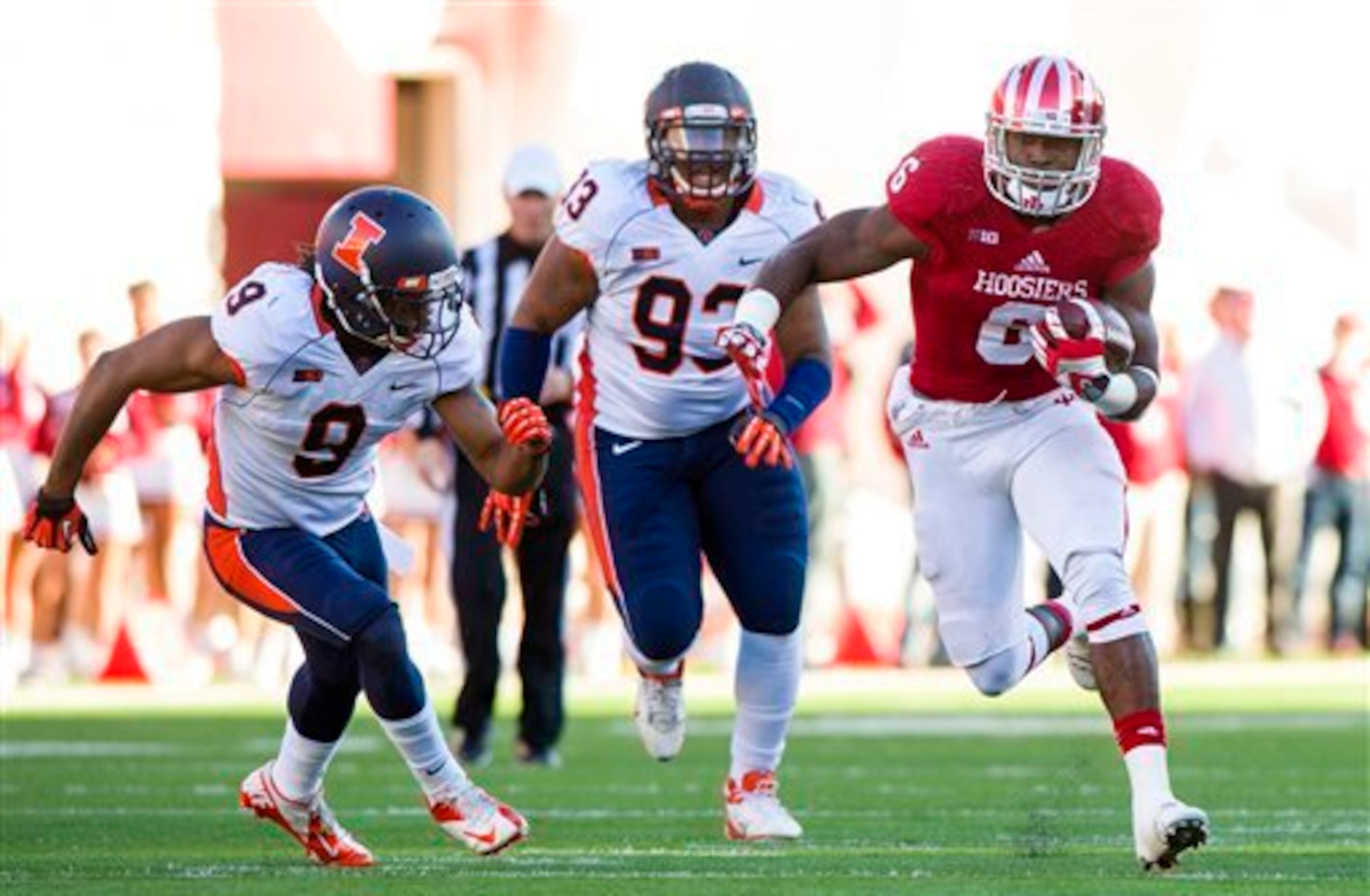 Indiana TB Tevin Coleman is a tough, productive runner.