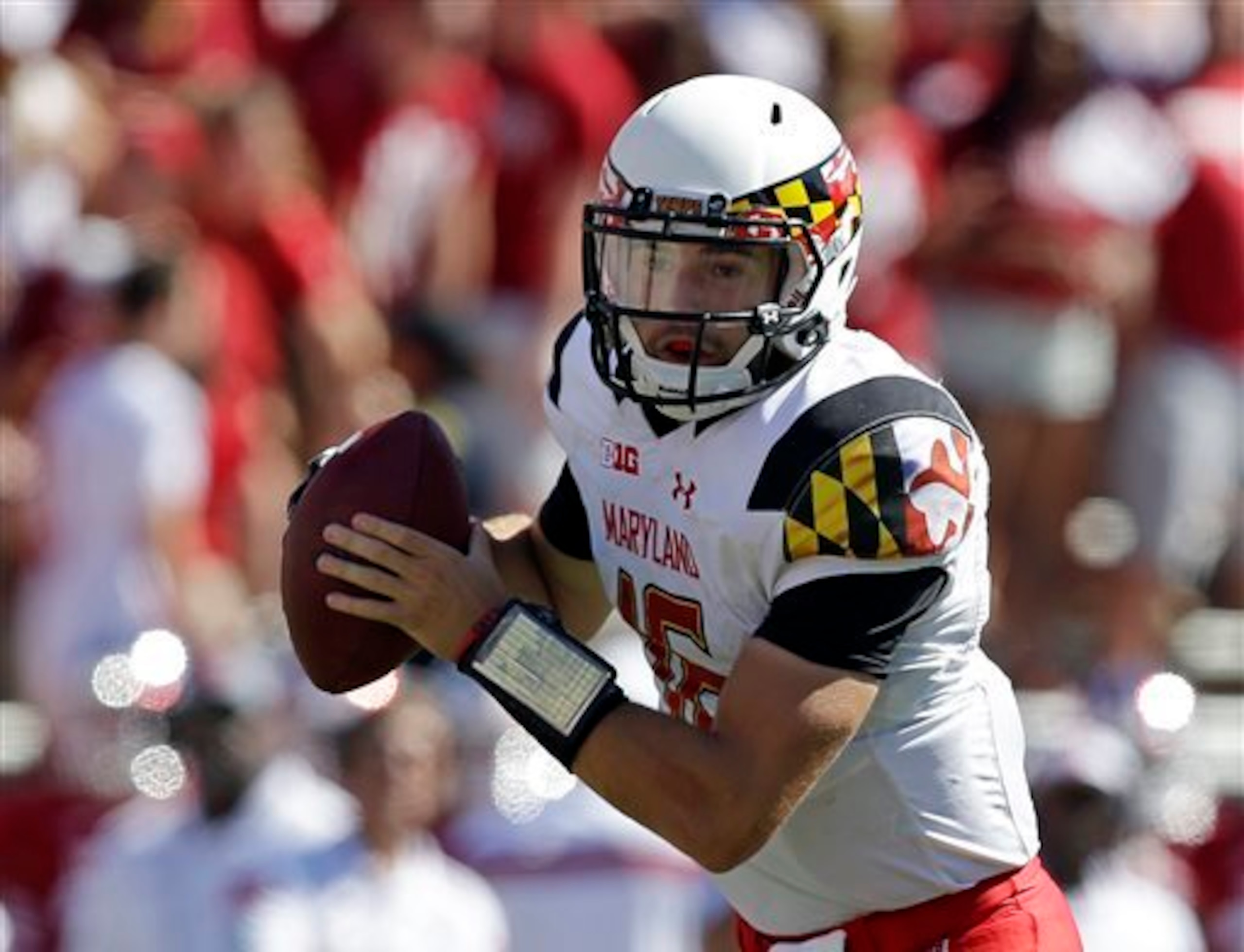Maryland QB C.J. Brown is an impressive dual threat.