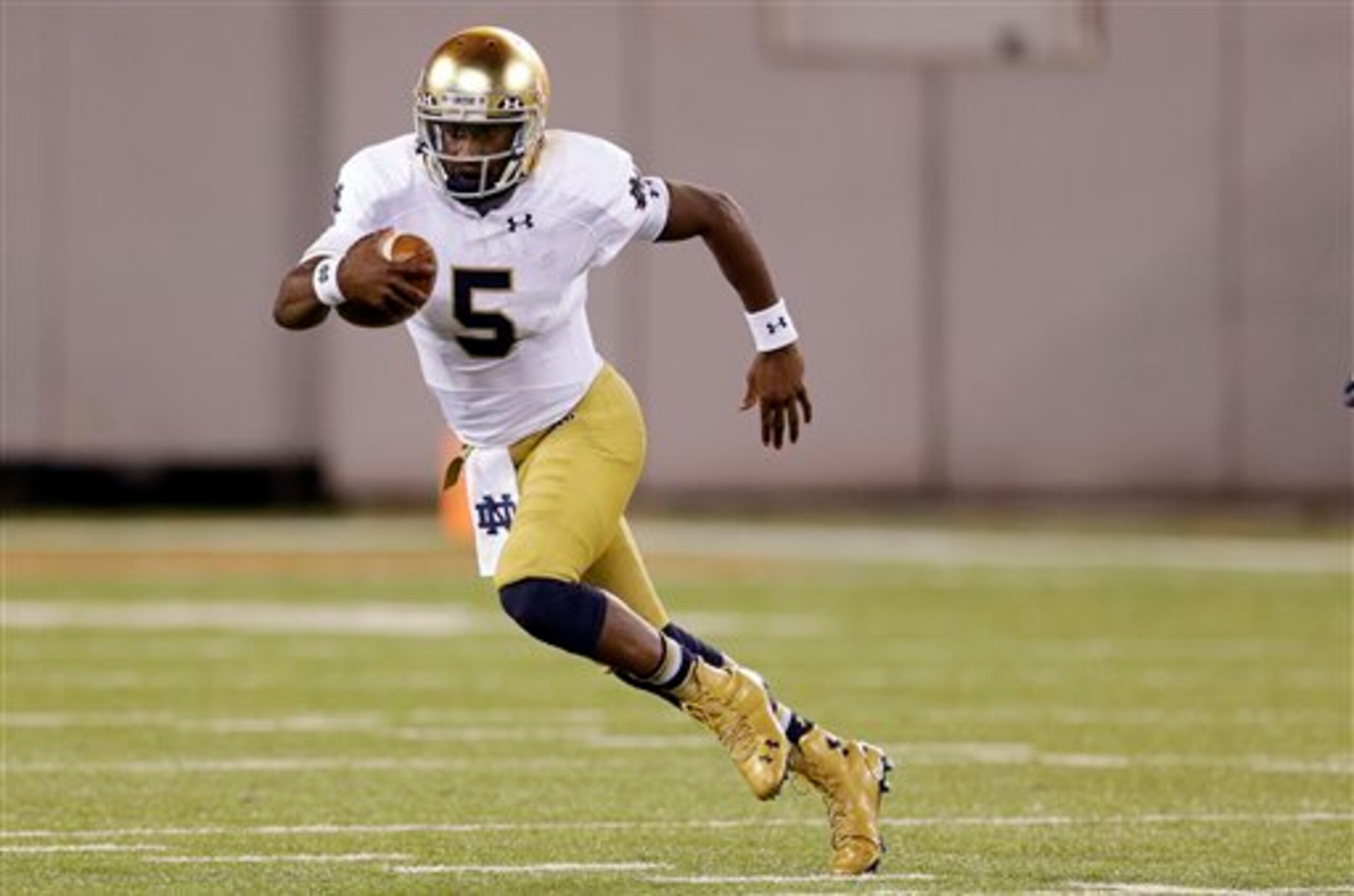 Everett Golson has been a force for Notre Dame's offense.