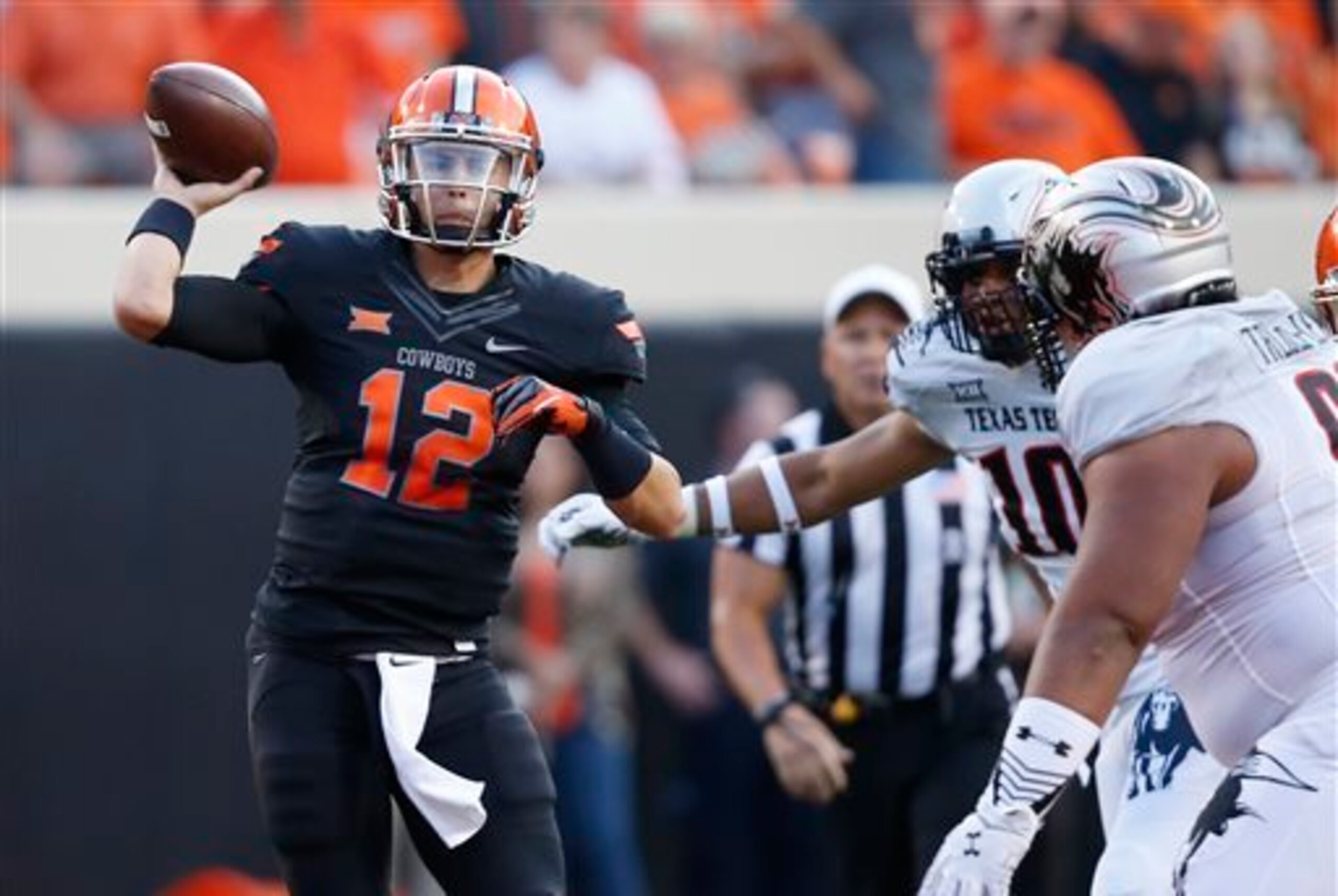 Daxx Garman has been very capable as Oklahoma State's new quarterback.