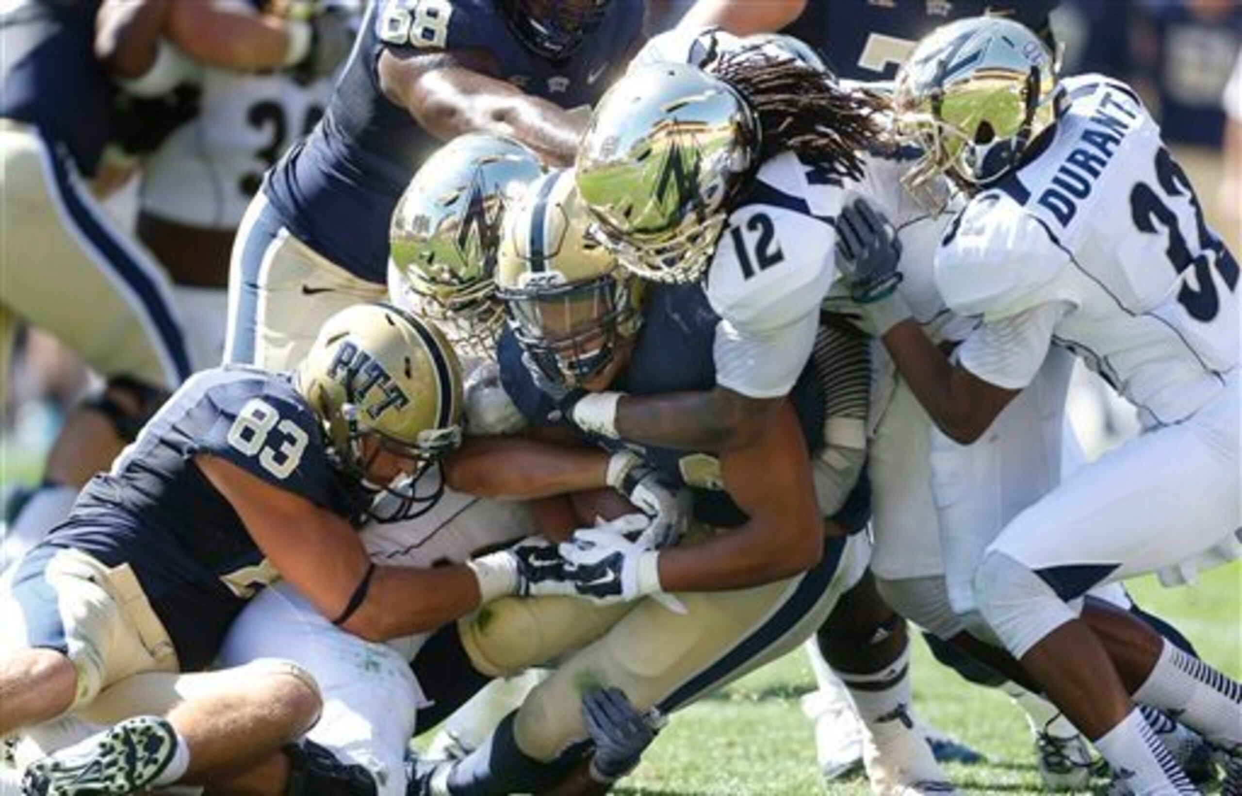 James Conner has been an impressive ground force for Pitt.