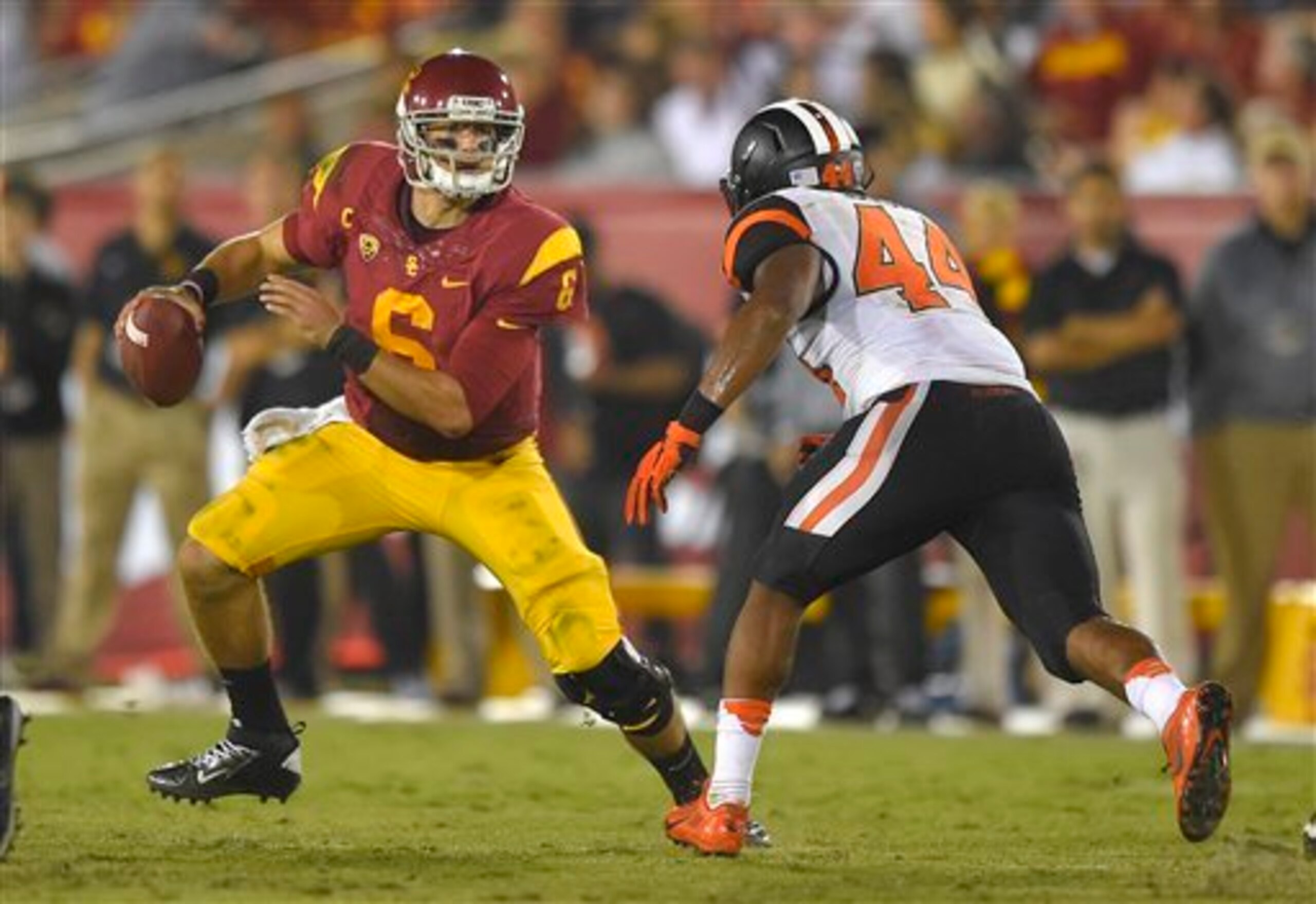 USC QB Cody Kessler has shown significant improvement this season.