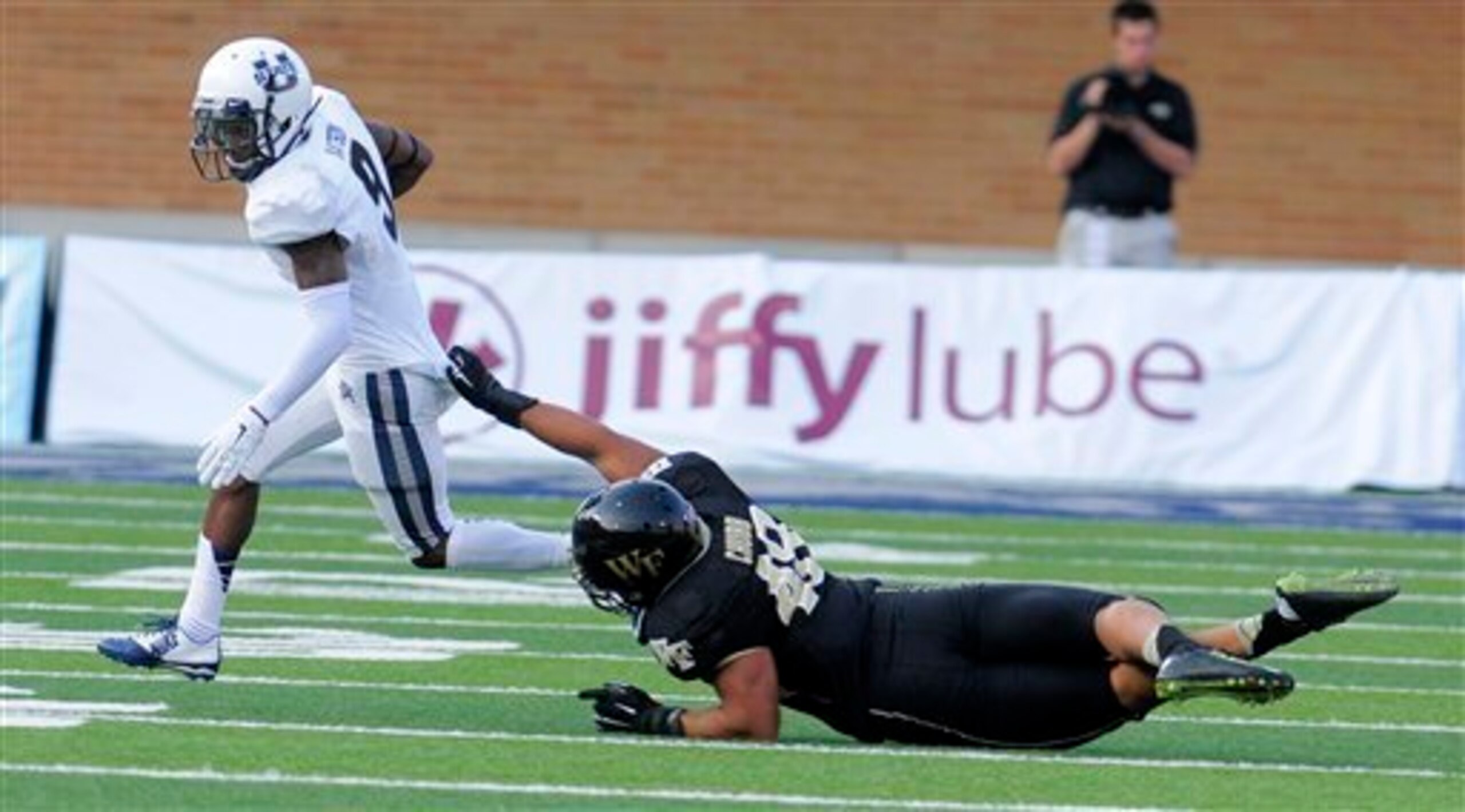 Wake Forest LB Brandon Chubb has been a playmaker for the Demon Deacons' defense.