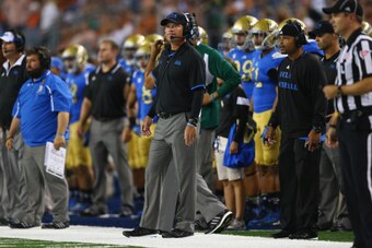 UCLA coach Jim Mora