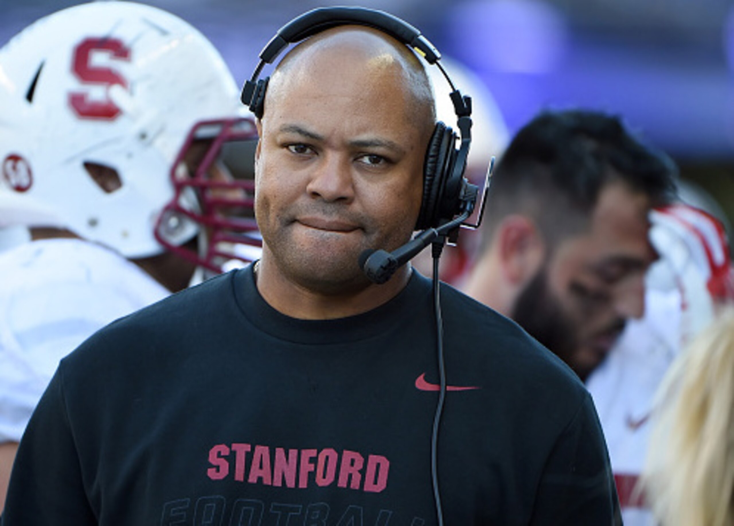 Coach David Shaw
