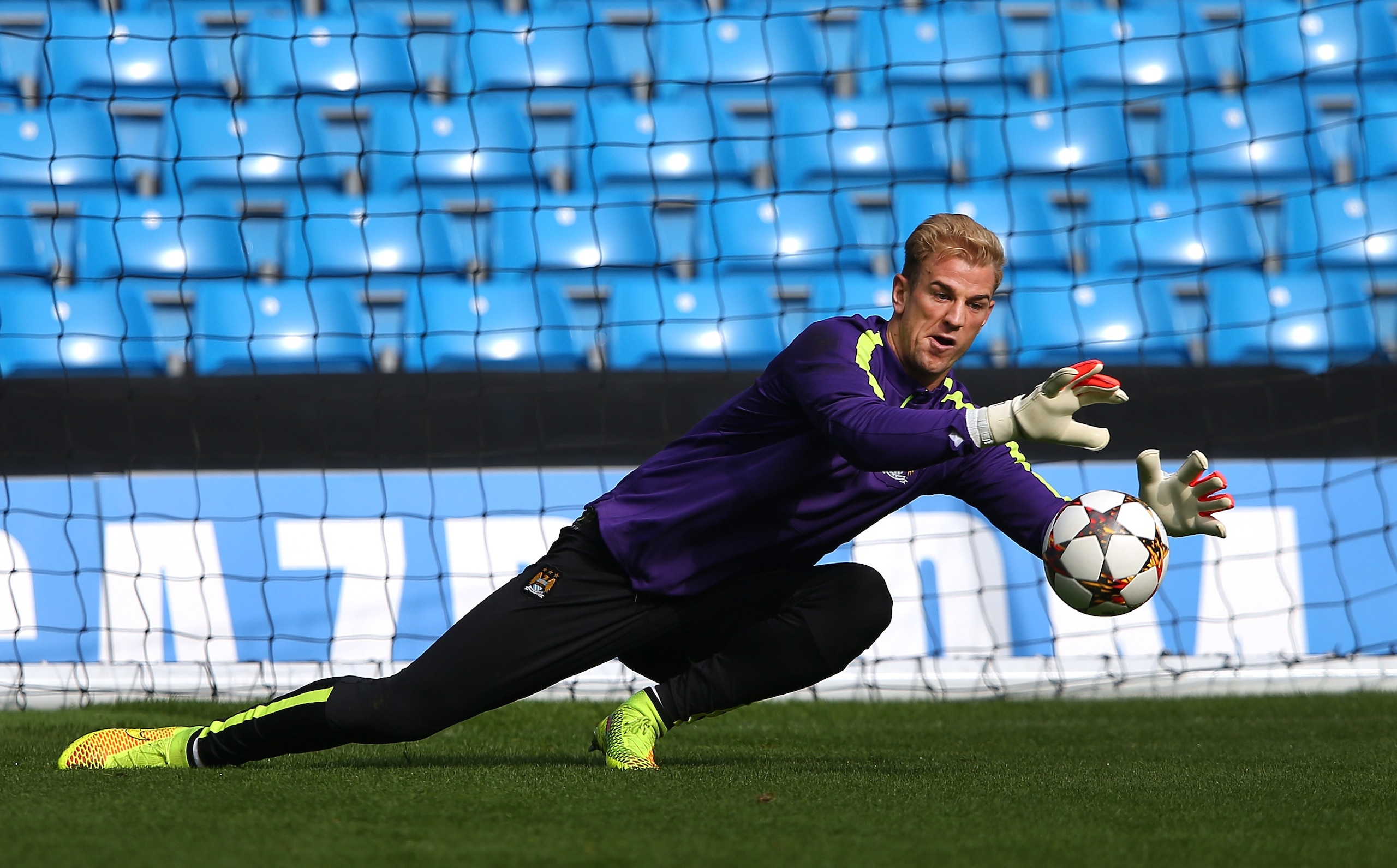 Hart is back in the goal for City. For now. Hart is back in the goal for City. For now.