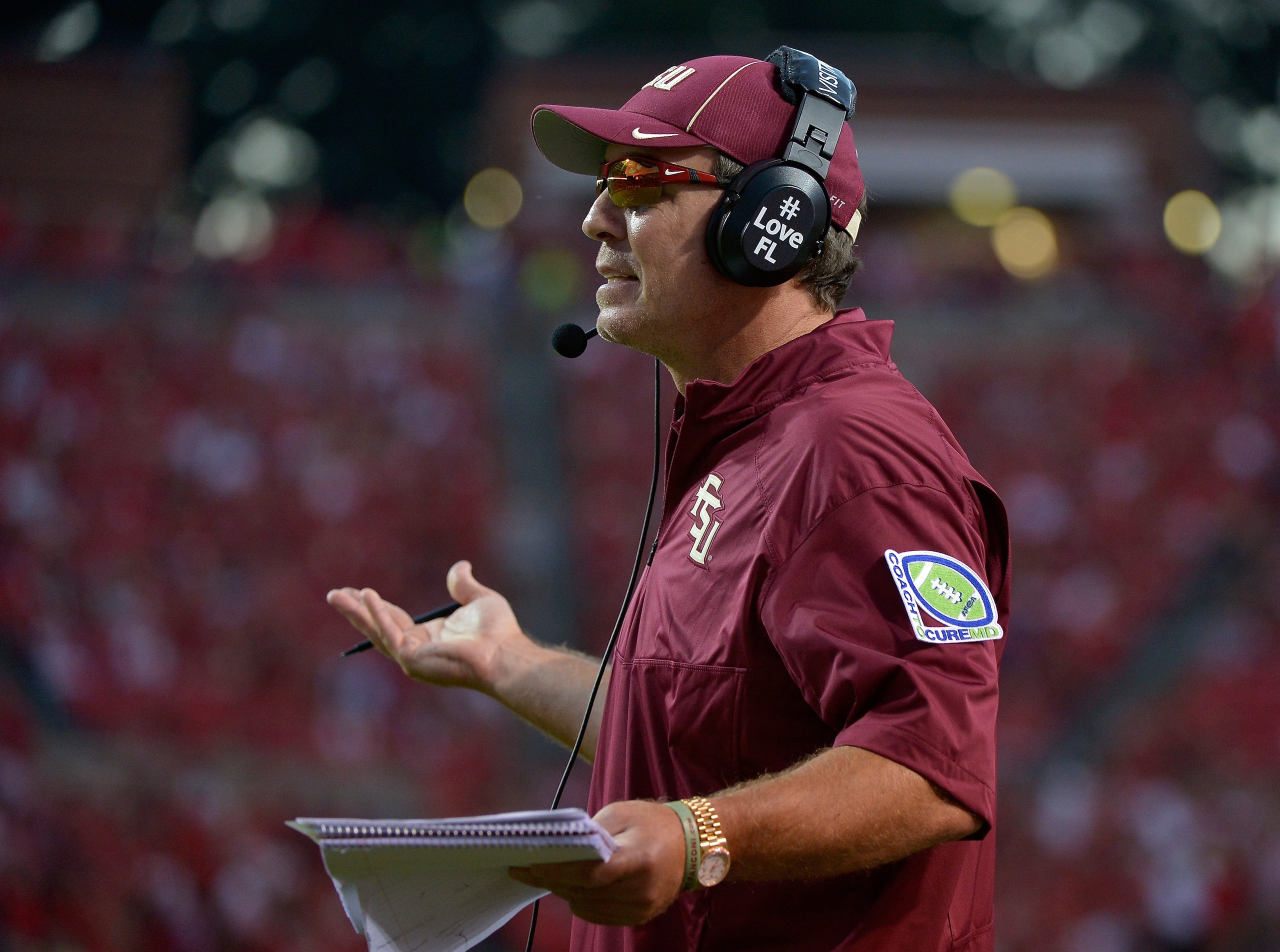 Jimbo Fisher was critical of NC State coach Dave Doeren's claims that the Seminoles faked injuries.