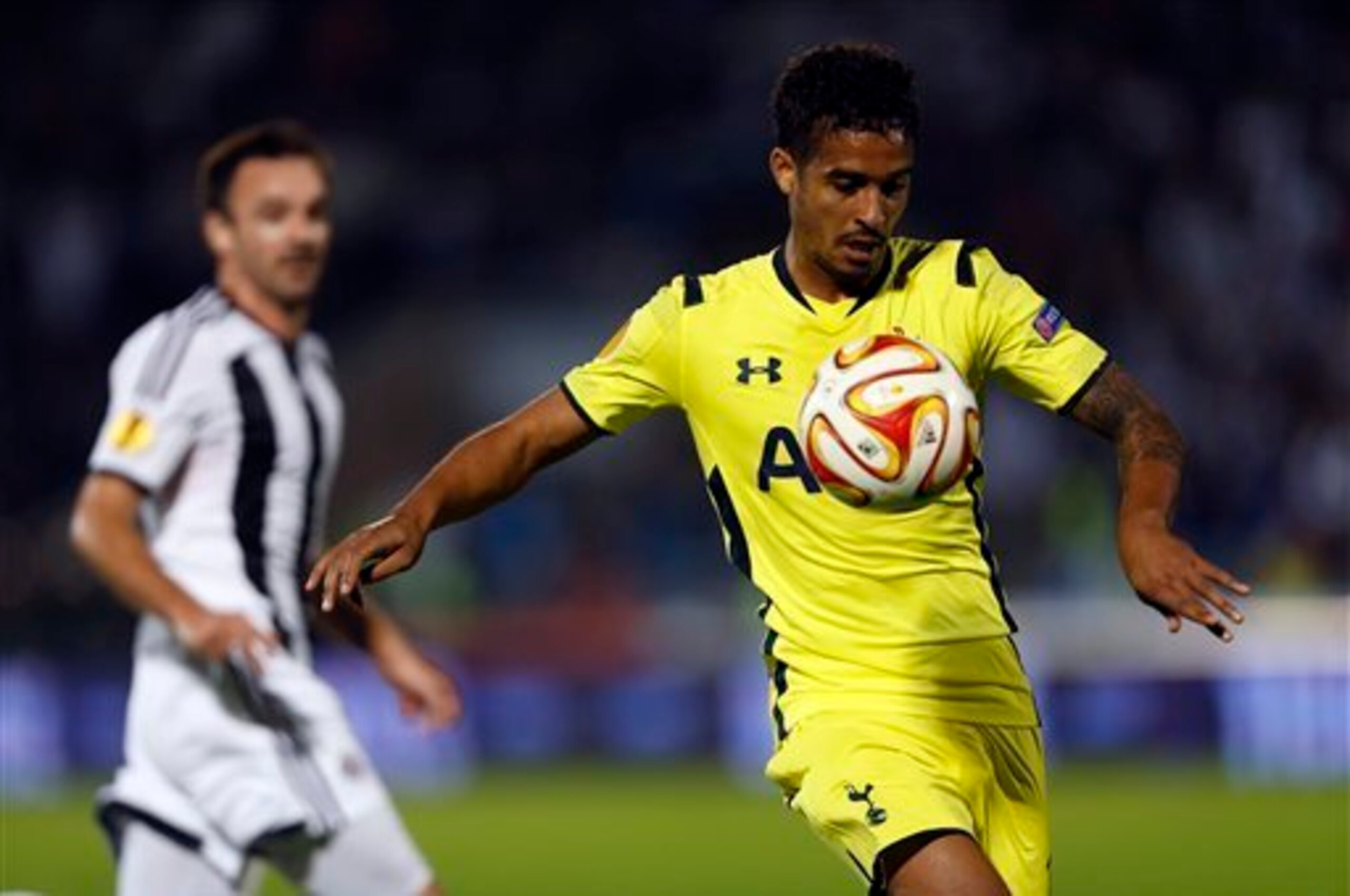 Kyle Naughton has had to bide his time since his opening day sending off.