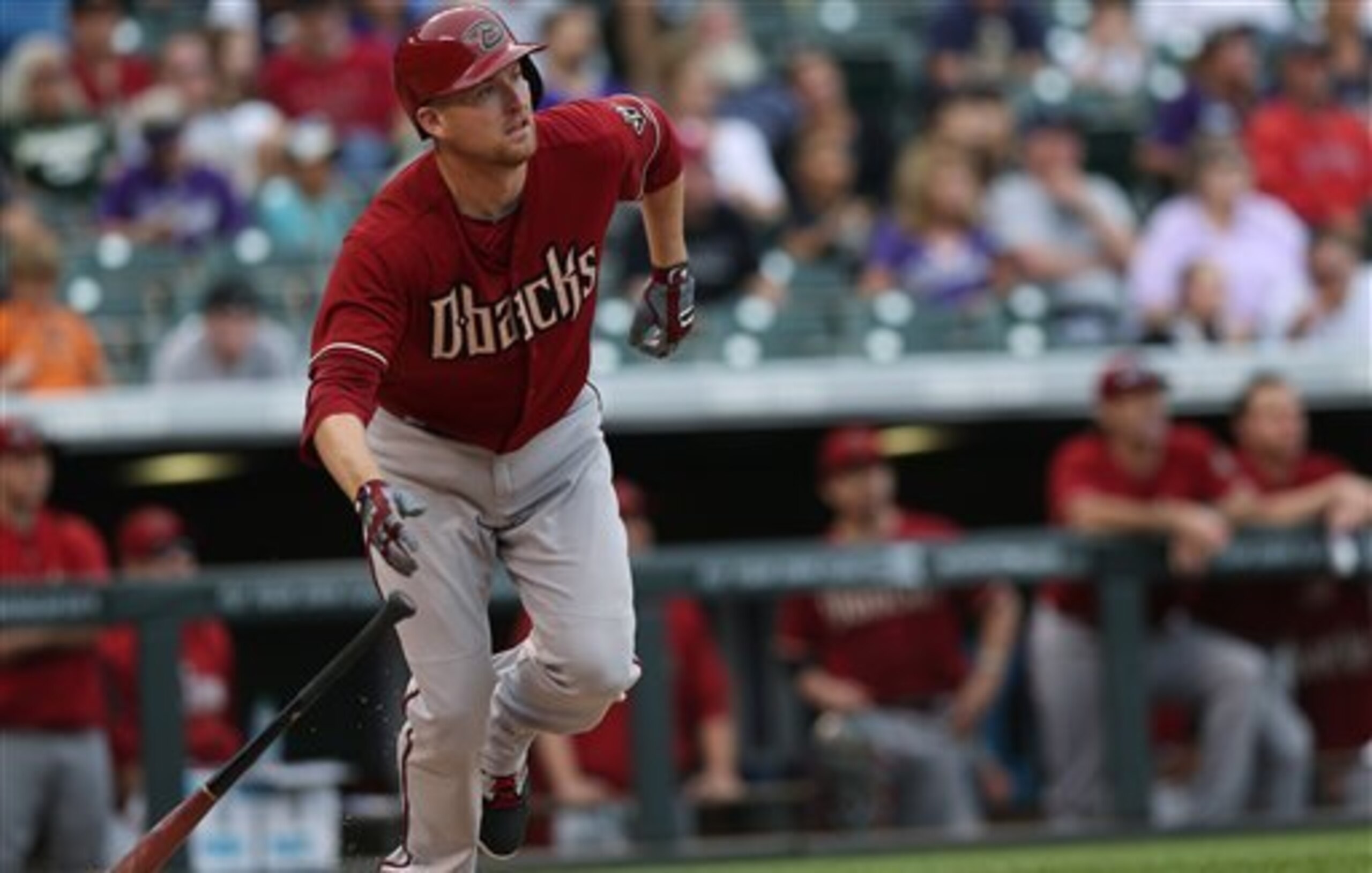 Mark Trumbo's power would be an interesting addition to Kansas City's lineup.