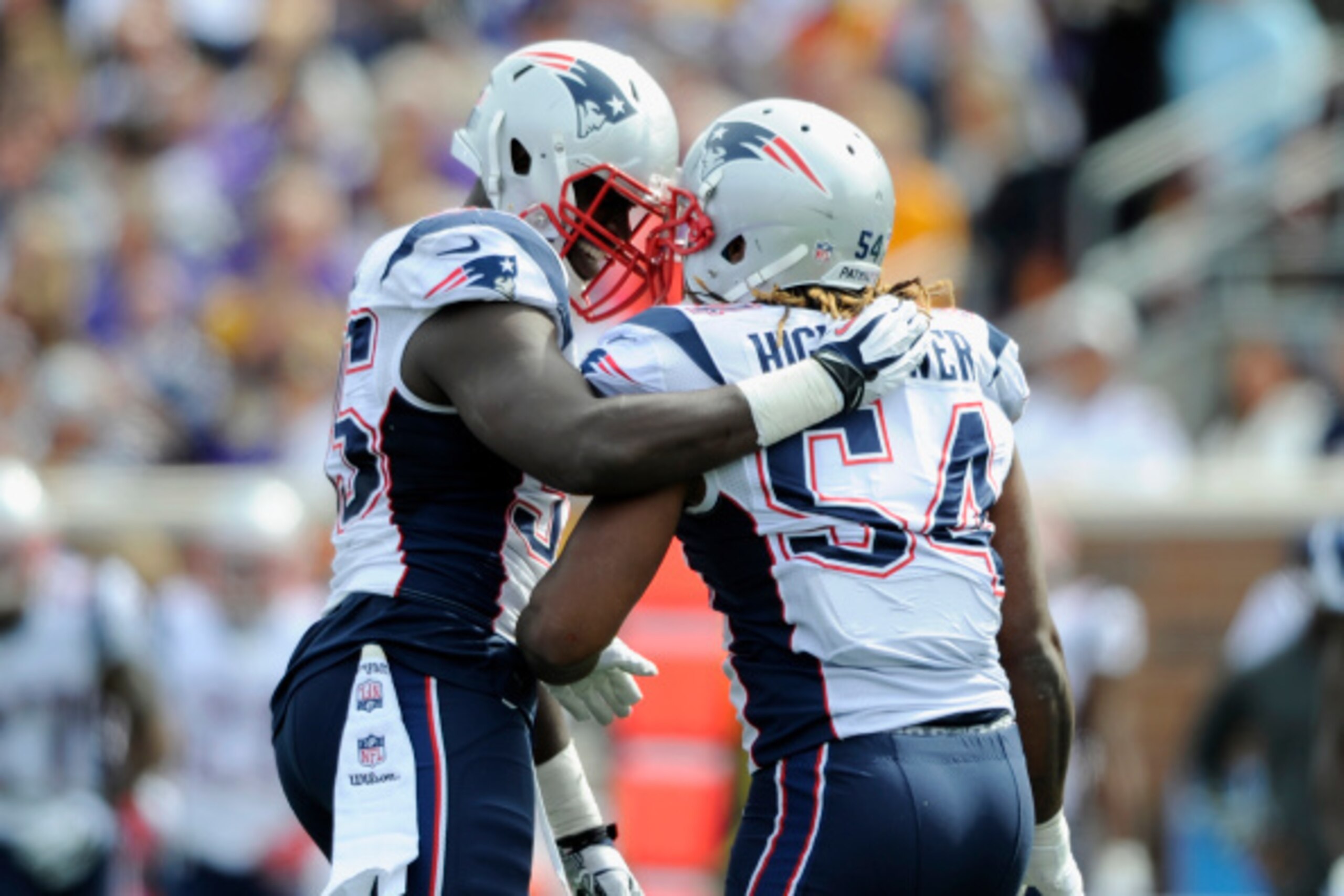 Chandler Jones and Dont'a Hightower have been bright spots so far. Chandler Jones and Dont'a Hightower have been bright spots so far.