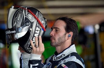 Jimmie Johnson is getting his Chase game face on.