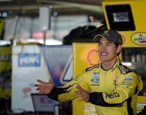Joey Logano feels like the road ahead in the Chase is wide open for him.