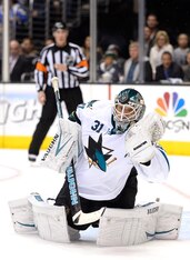 Antti Niemi has to win the starting goaltending job again.