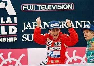 Ayrton Senna in 1988.