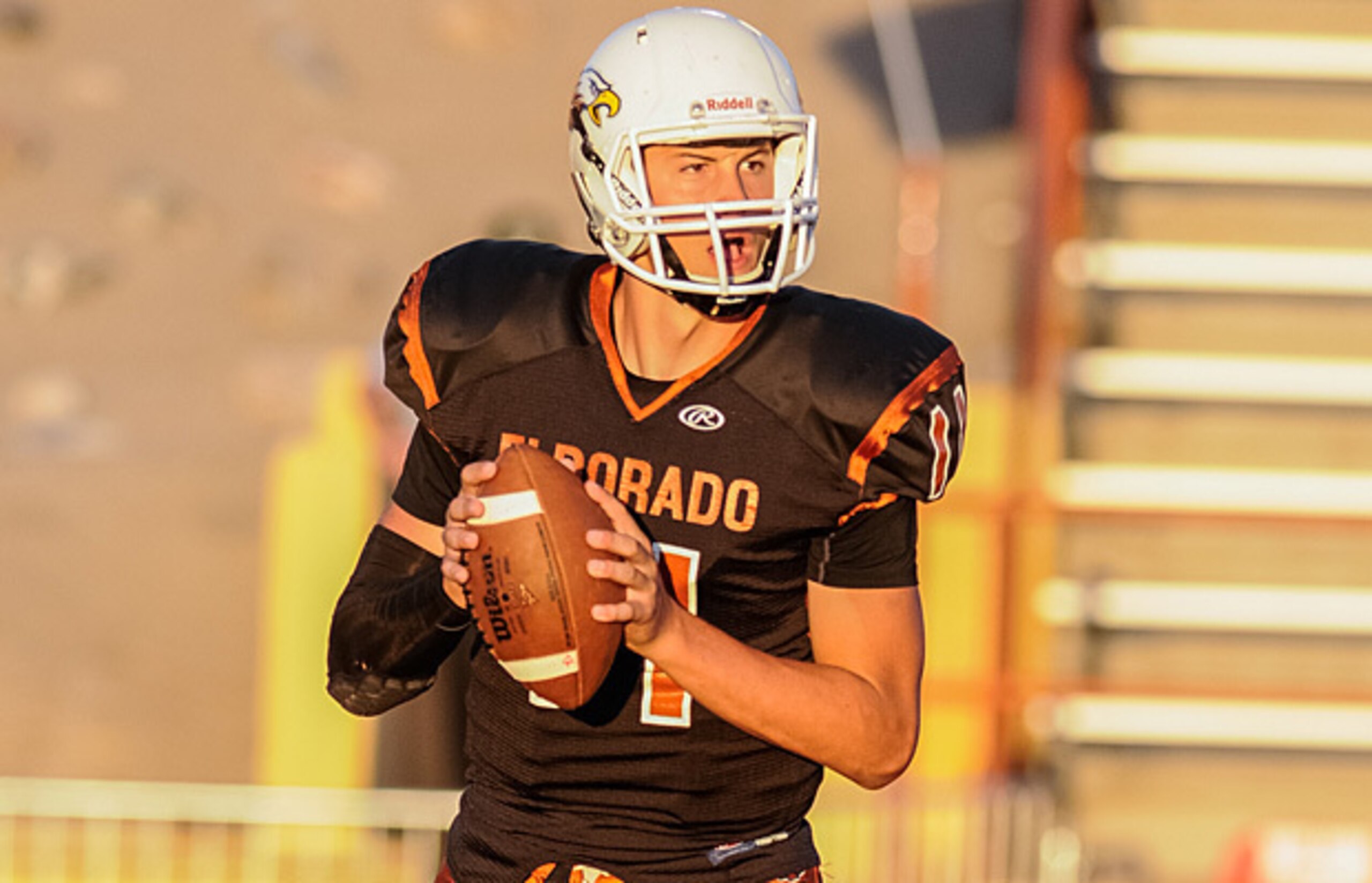 Texas commit Zach Gentry is a dual-threat talent. Texas commit Zach Gentry is a dual-threat talent.