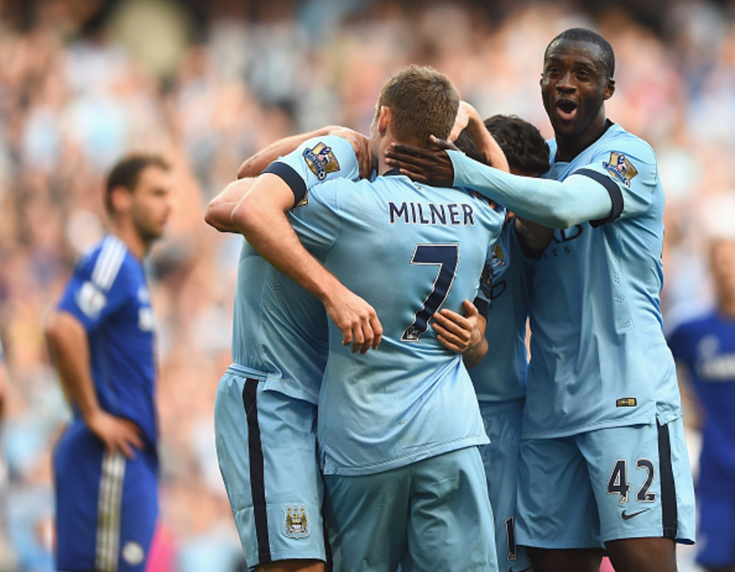 Milner created Lampard's signature moment against Chelsea.
