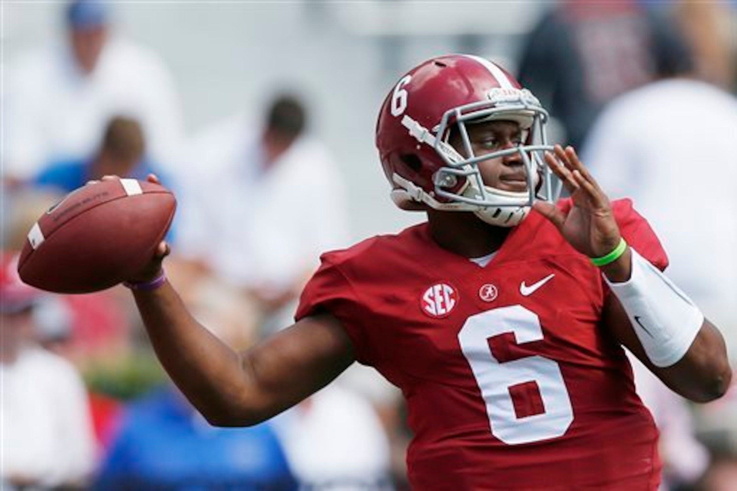 Blake Sims and Alabama look like the class of the SEC.