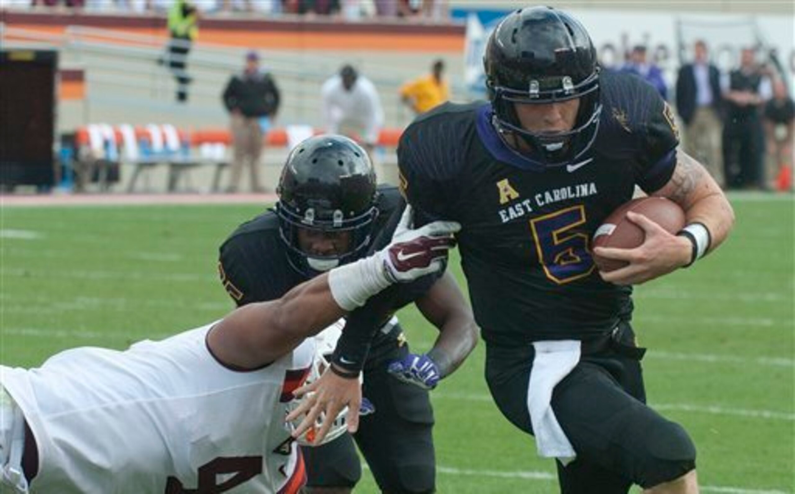Shane Carden and East Carolina are the class of the AAC.