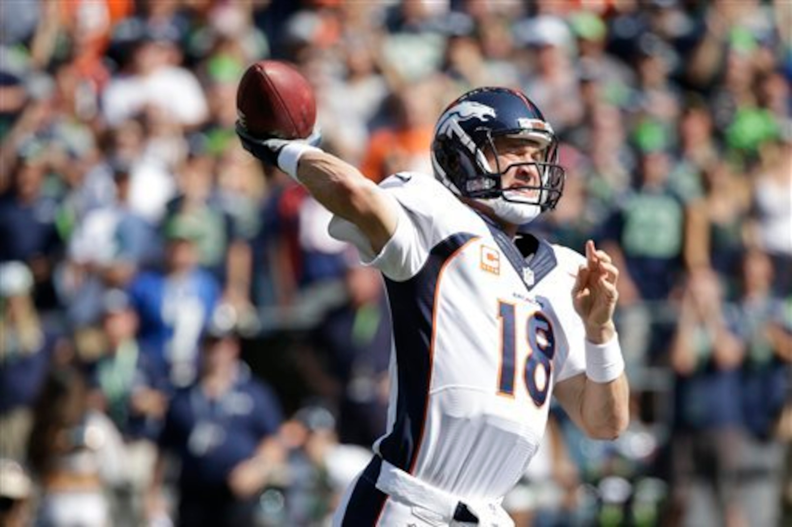 Despite physical decline, Peyton Manning continues finding ways to improve.
