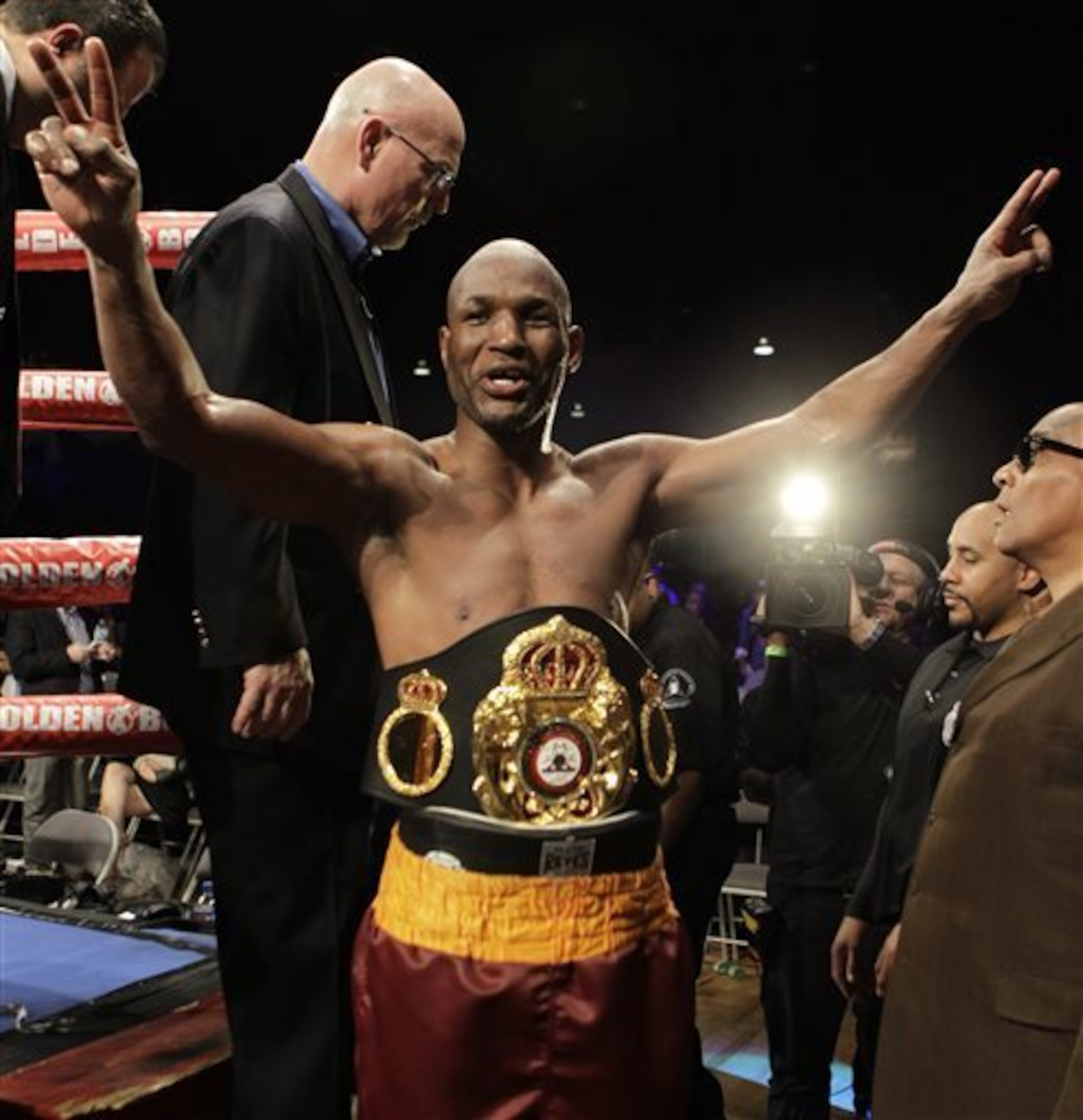 Hopkins remains a champion well into his 40s. Hopkins remains a champion well into his 40s.