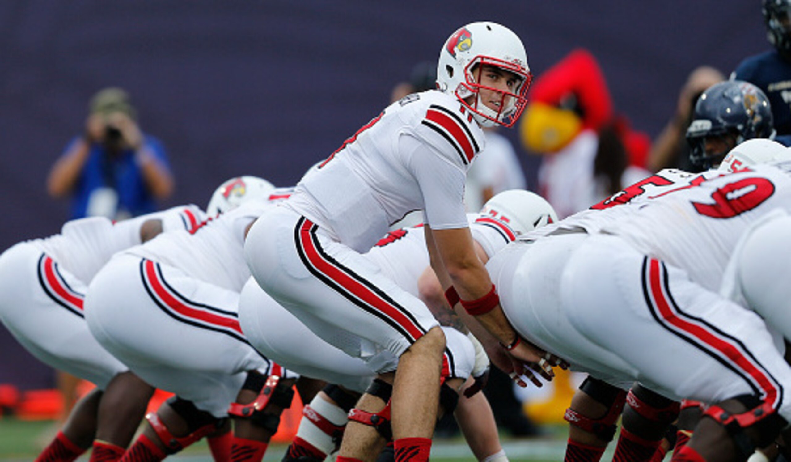 Louisville's offense is averaging 34.4 points per game this season.