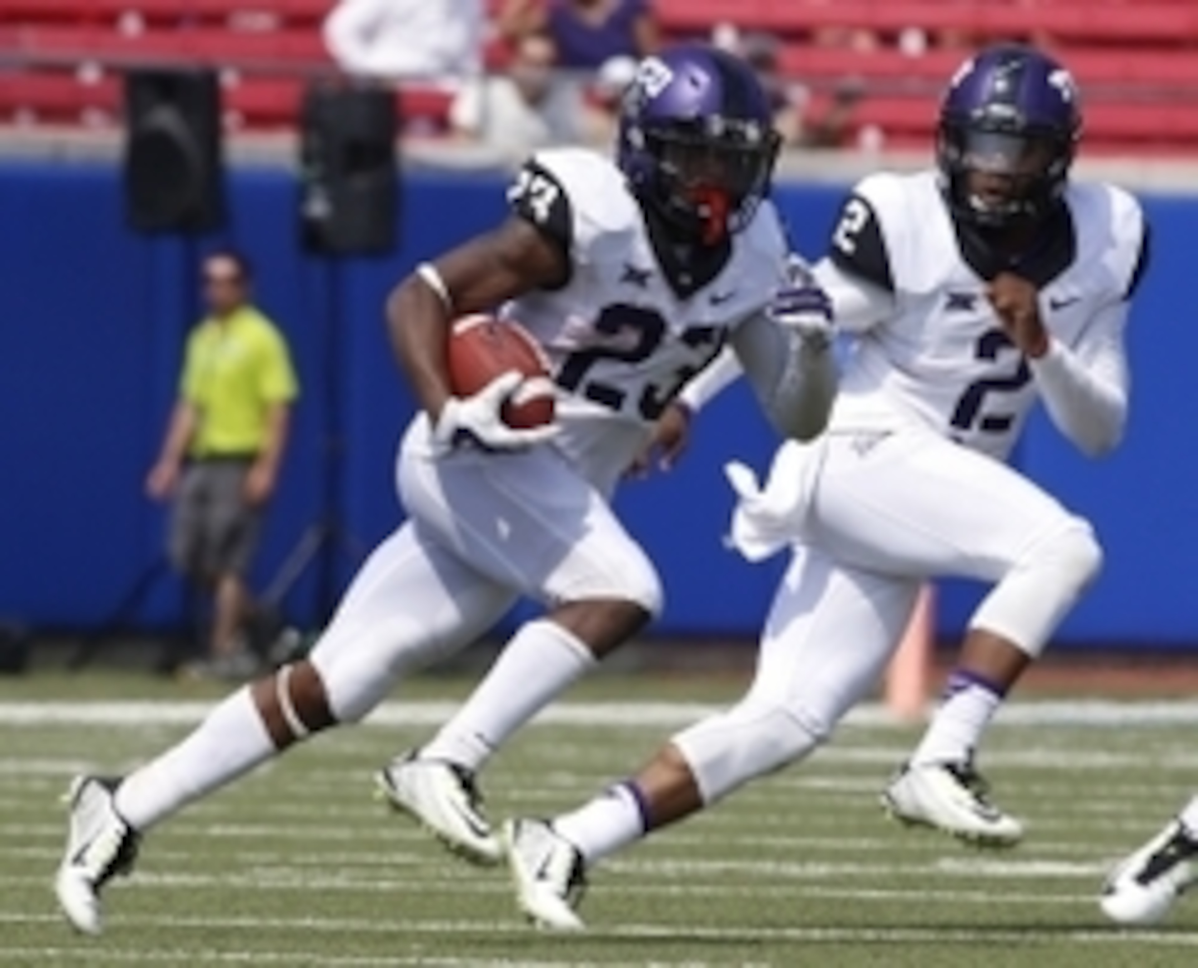 The TCU rushing attack will need to be on point Saturday.
